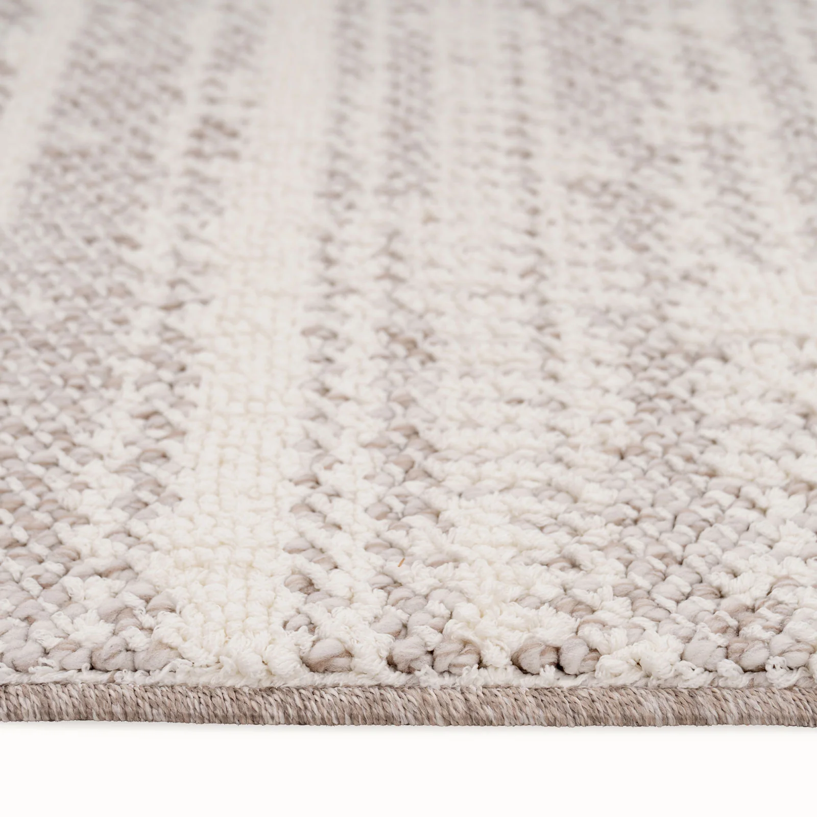 Beige Abstract Scandi Rug - Teva - Image 8
