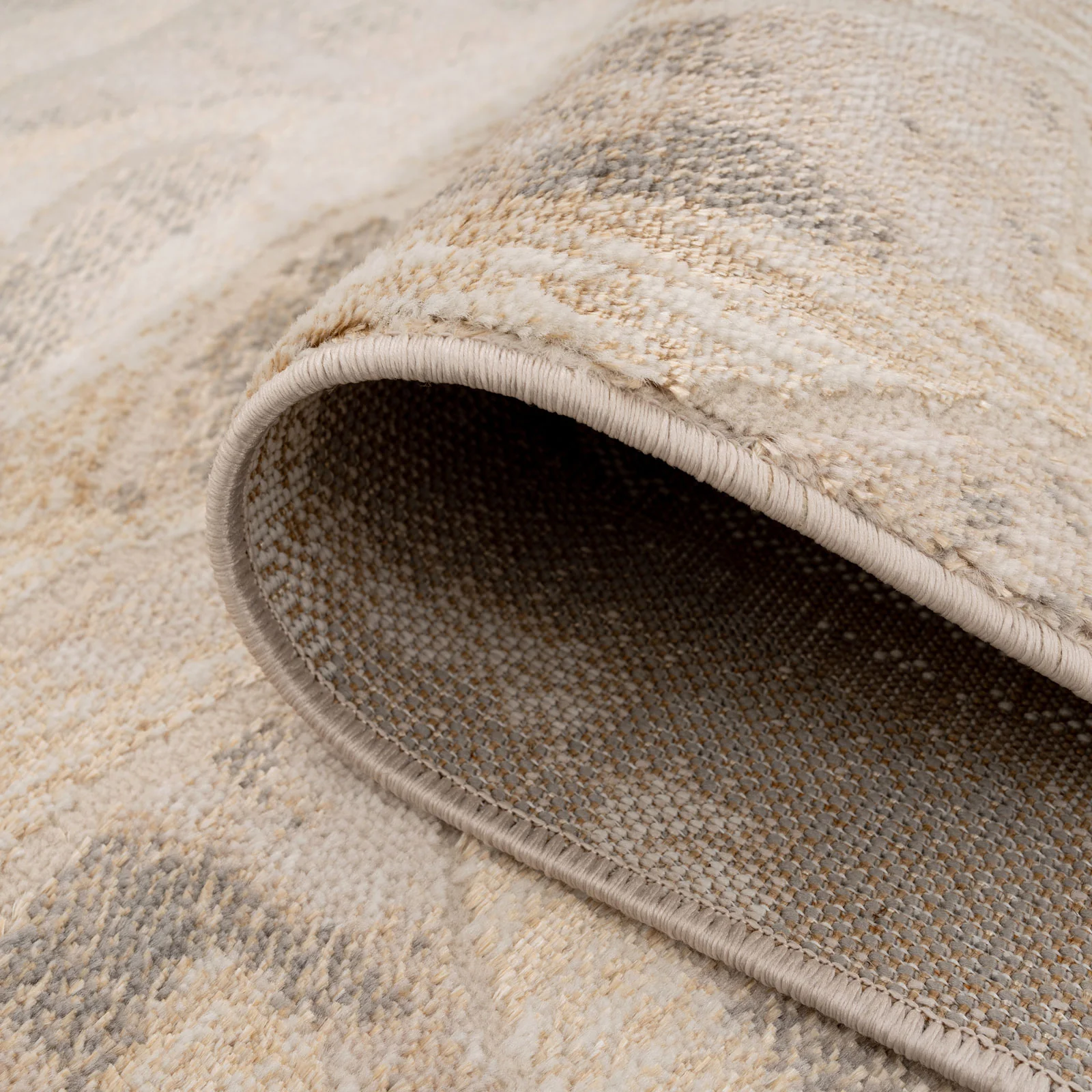 Beige Coral Design Rug - Poema - Image 8