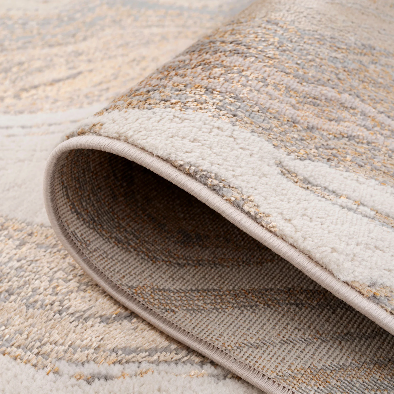 Beige Natural Layers Rug - Aliz - Image 7