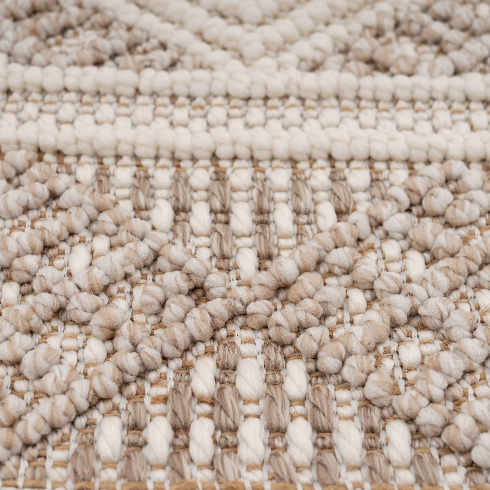 Beige Tribal Motif Rug - Armo - Image 4