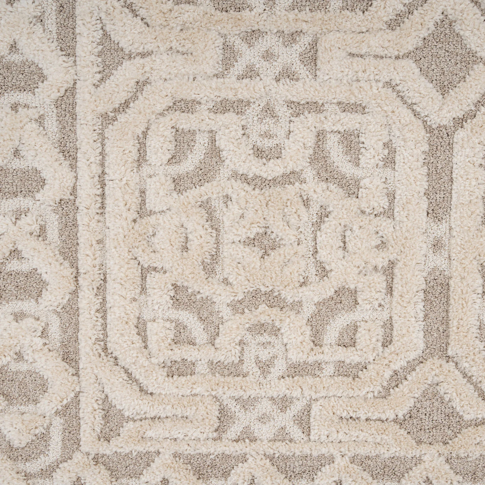 Beige White Heritage Rug - Meya - Image 6