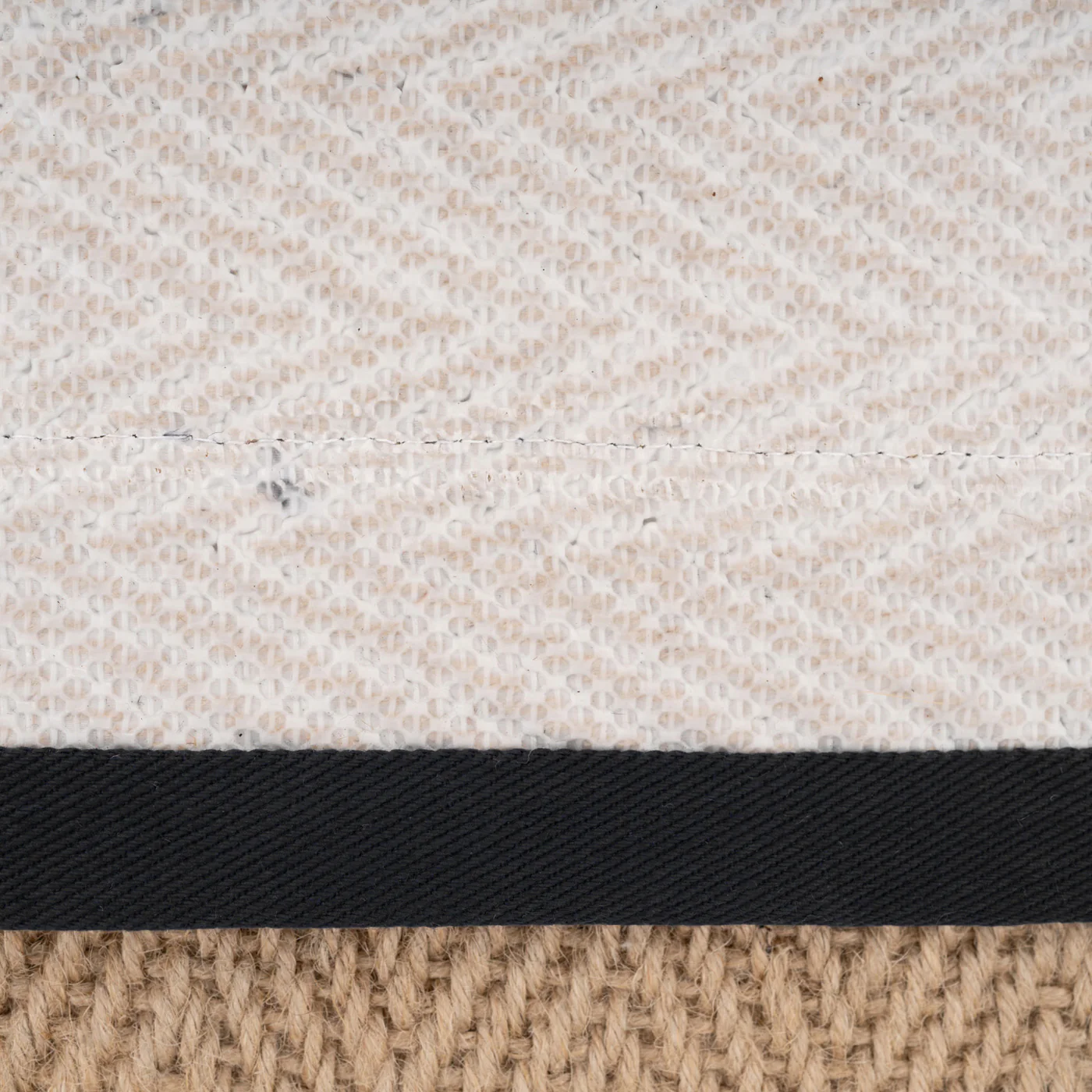 Black Border Jute Runner Rug - Juliette Black - Image 5