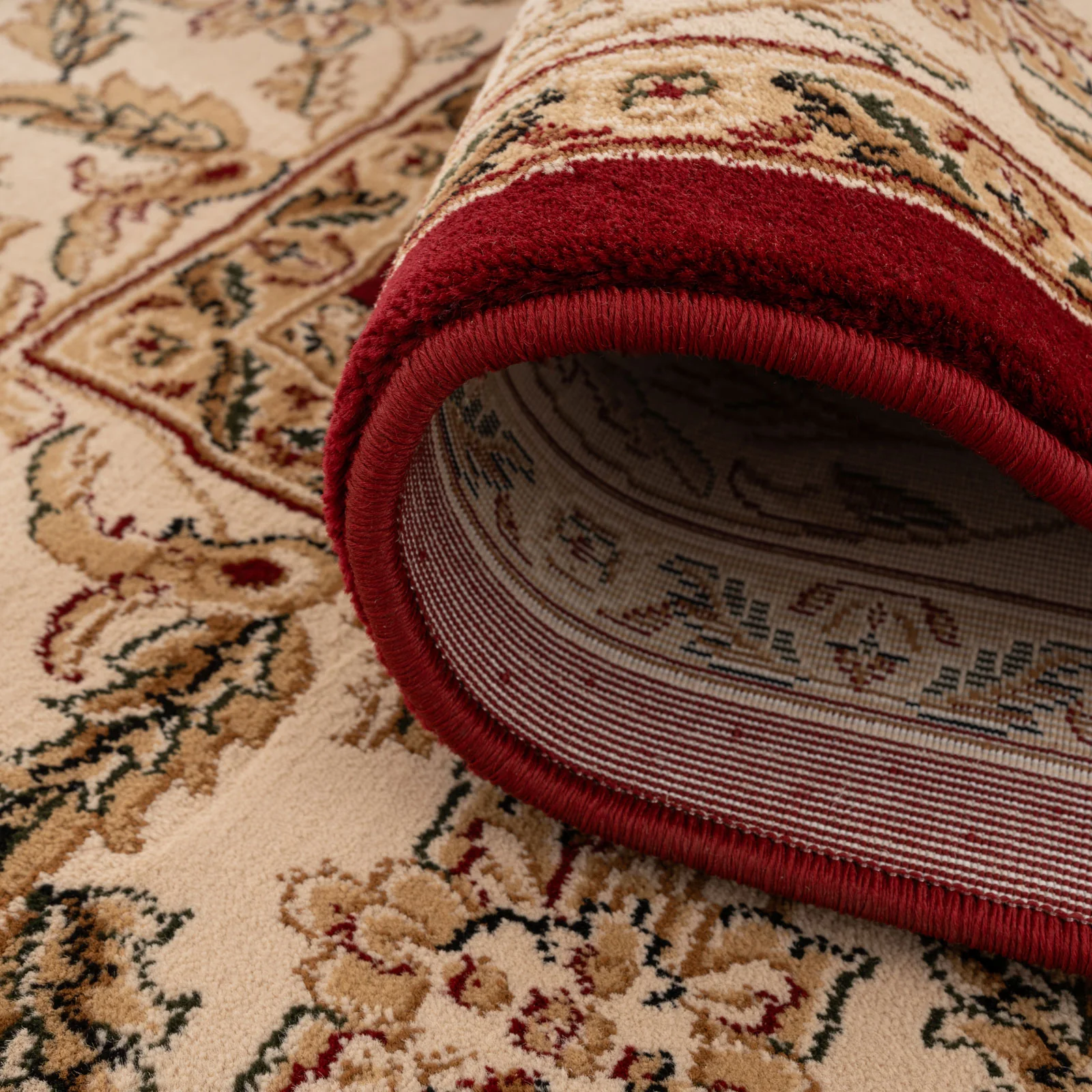 Classical Red Floral Rug - Tirta - Image 8