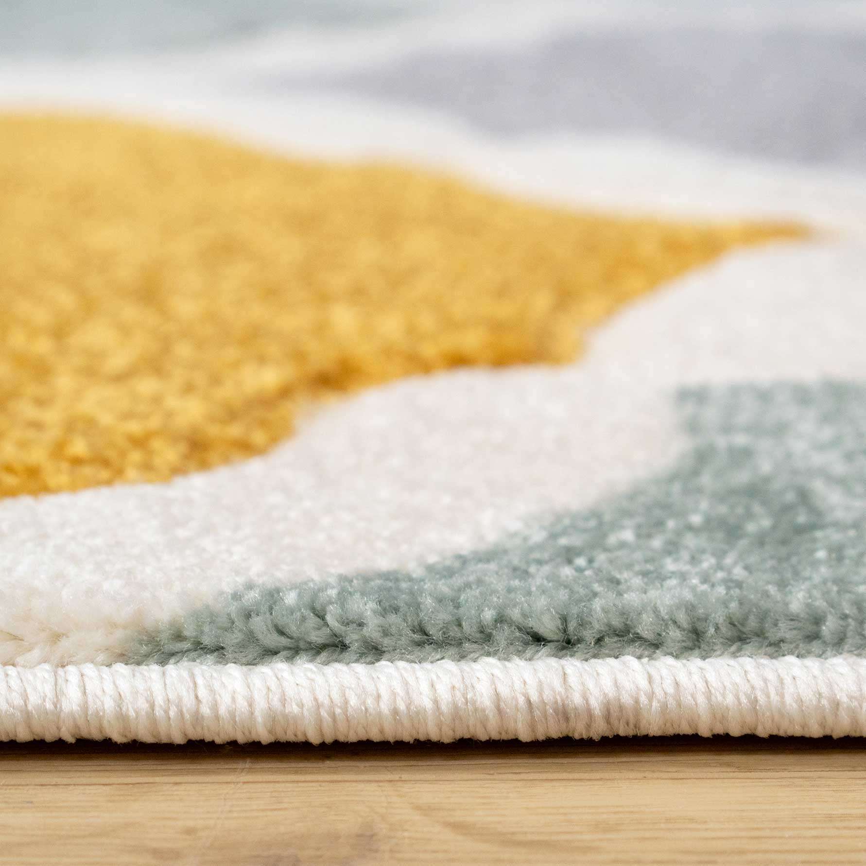 Colourful Pastel Trellis Hall Runner Rug - Image 3