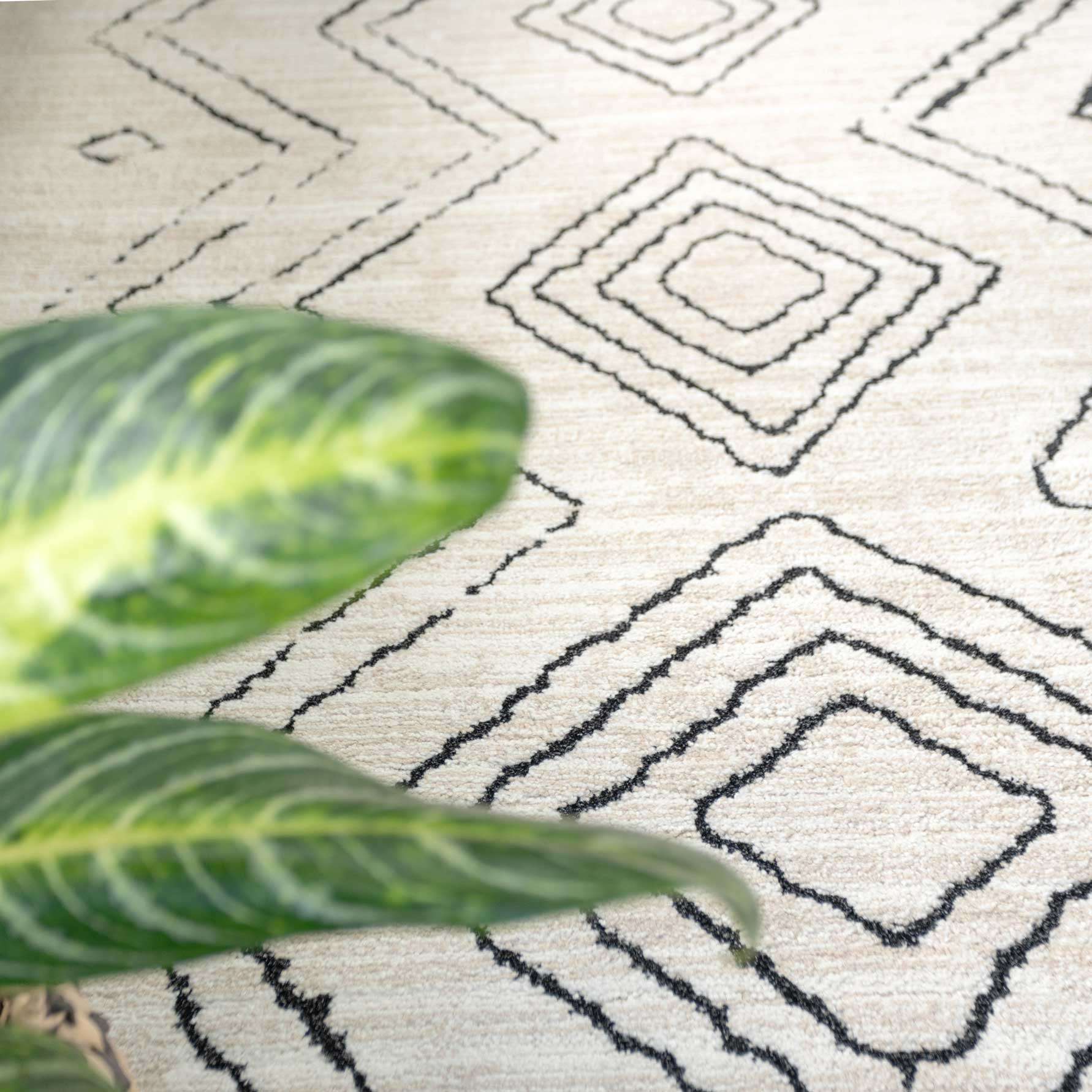 Cosy Soft Underfoot Cream Moroccan Berber Runner Rug - Image 6