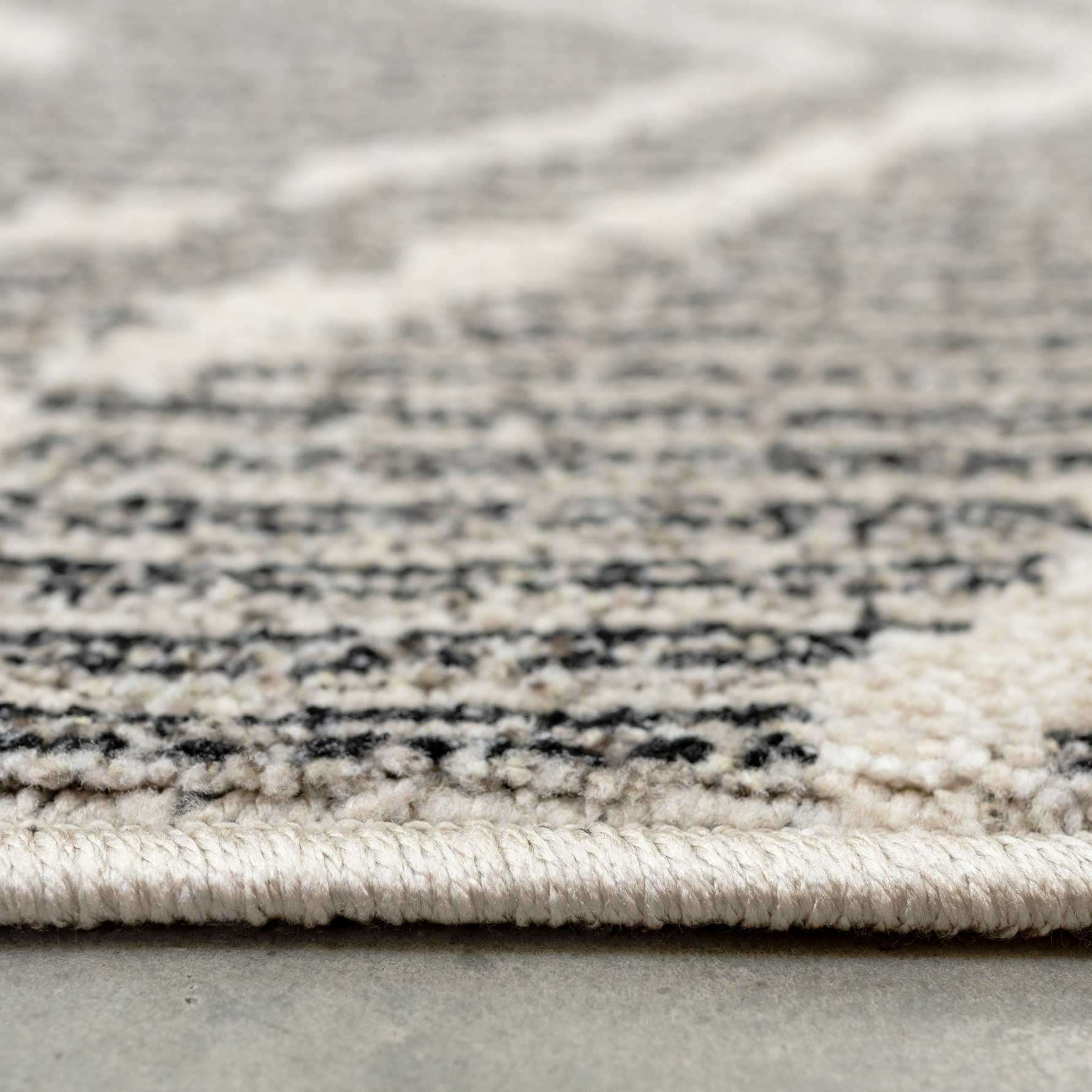 Cosy Soft Underfoot Grey Moroccan Berber Rug - Neva - Image 5