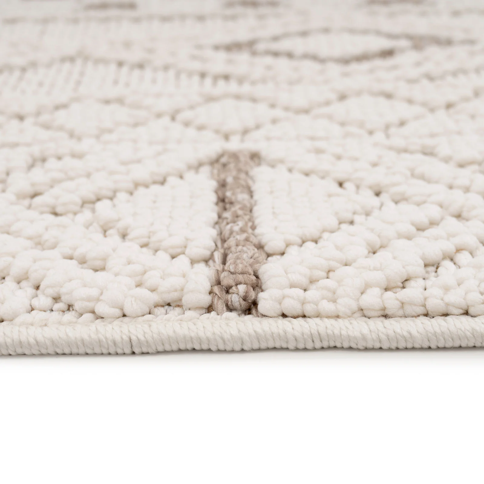 Cream Beige Boho Rug - Sachi - Image 3