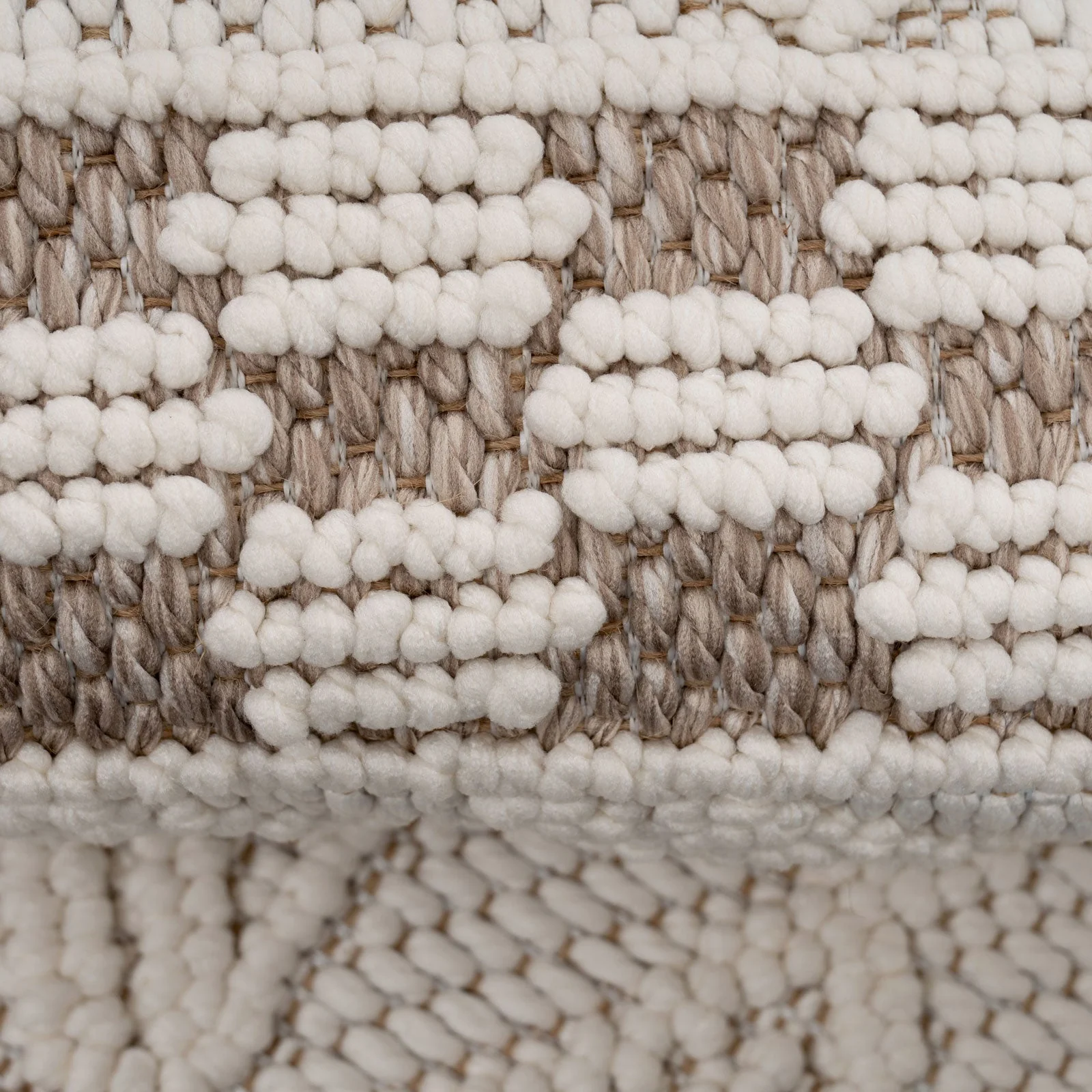 Cream Beige Boho Runner Rug - Sachi - Image 7