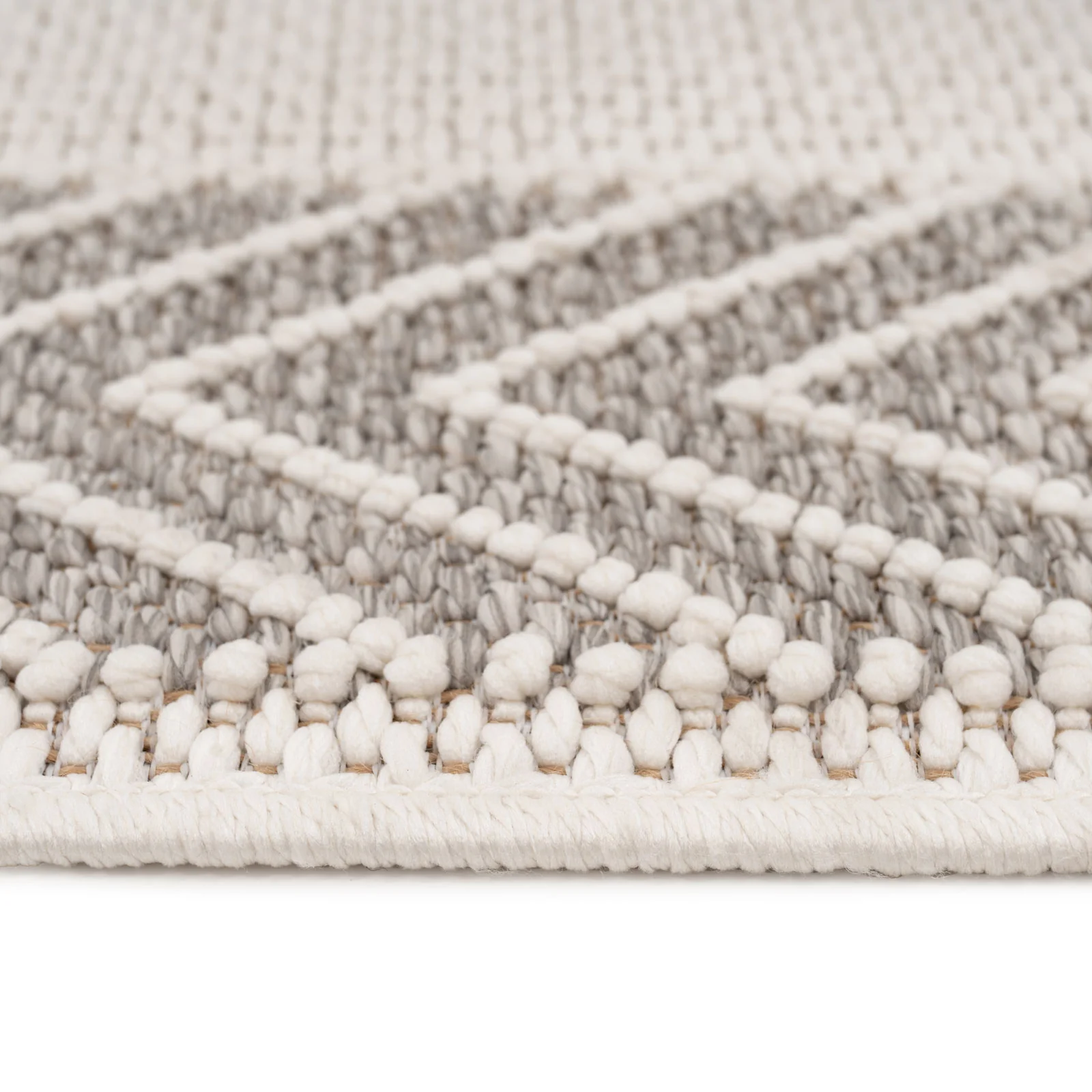Cream Beige Motif Rug - Ryne - Image 3