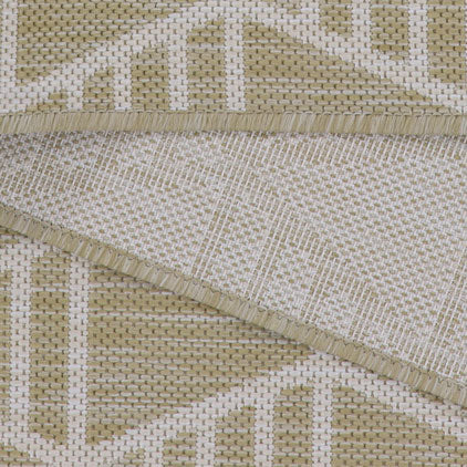 Cream Geometric Area Rug - Banyan - Image 6