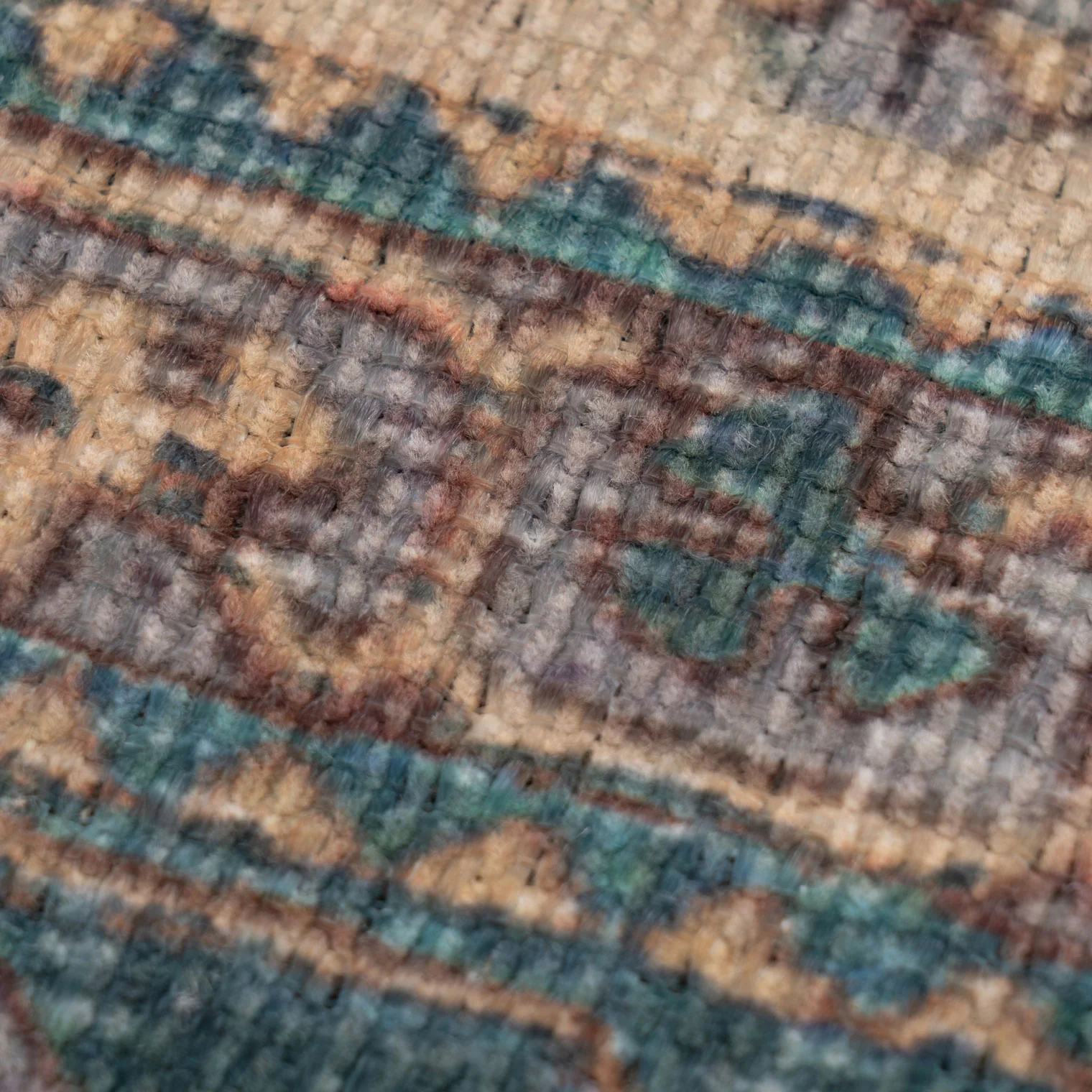Distressed Teal Cushion Cover - Image 7