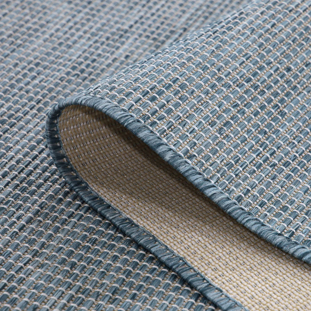 Duck Egg Weatherproof Outdoor Rug - Image 6