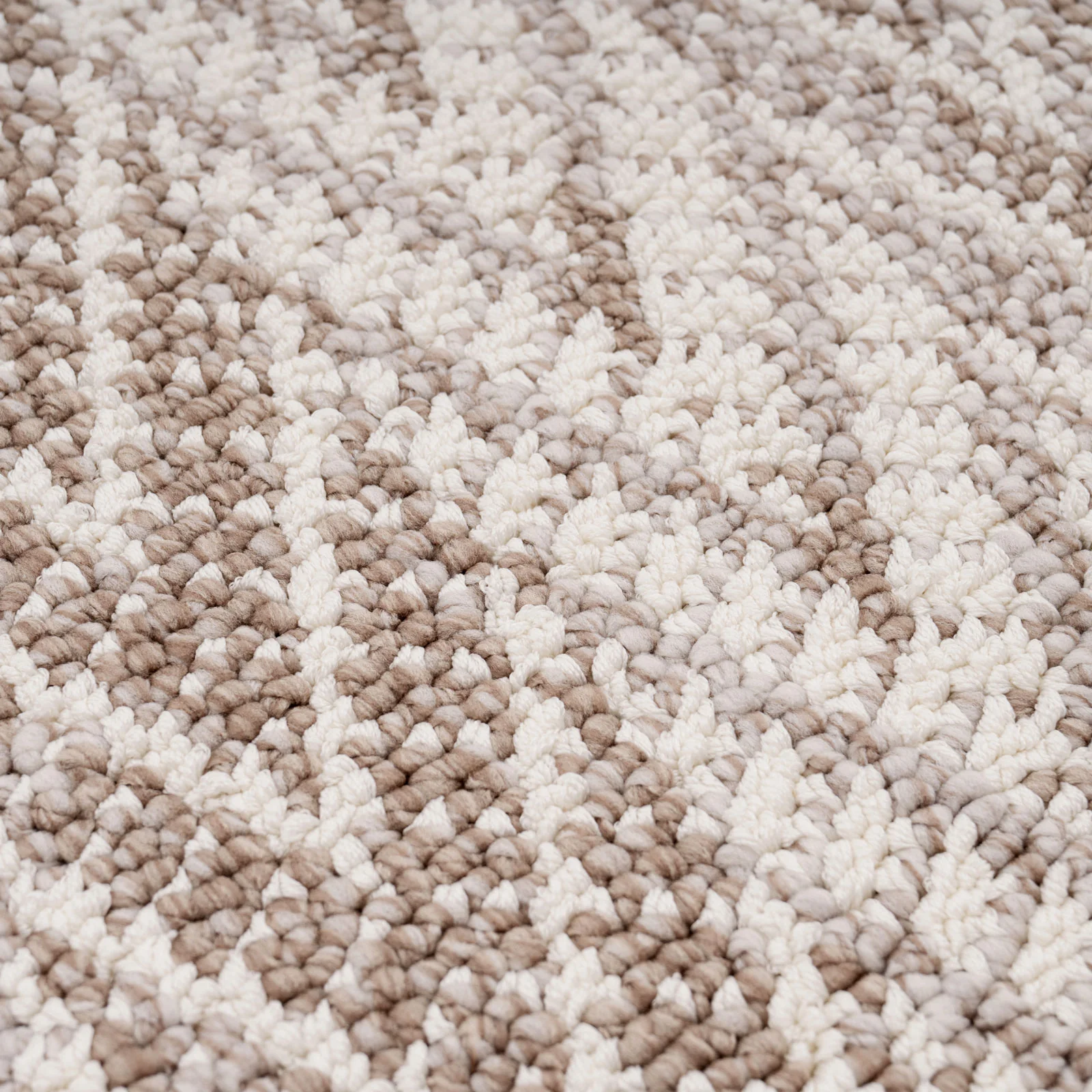 Grey Herringbone Area Rug - Noa - Image 5