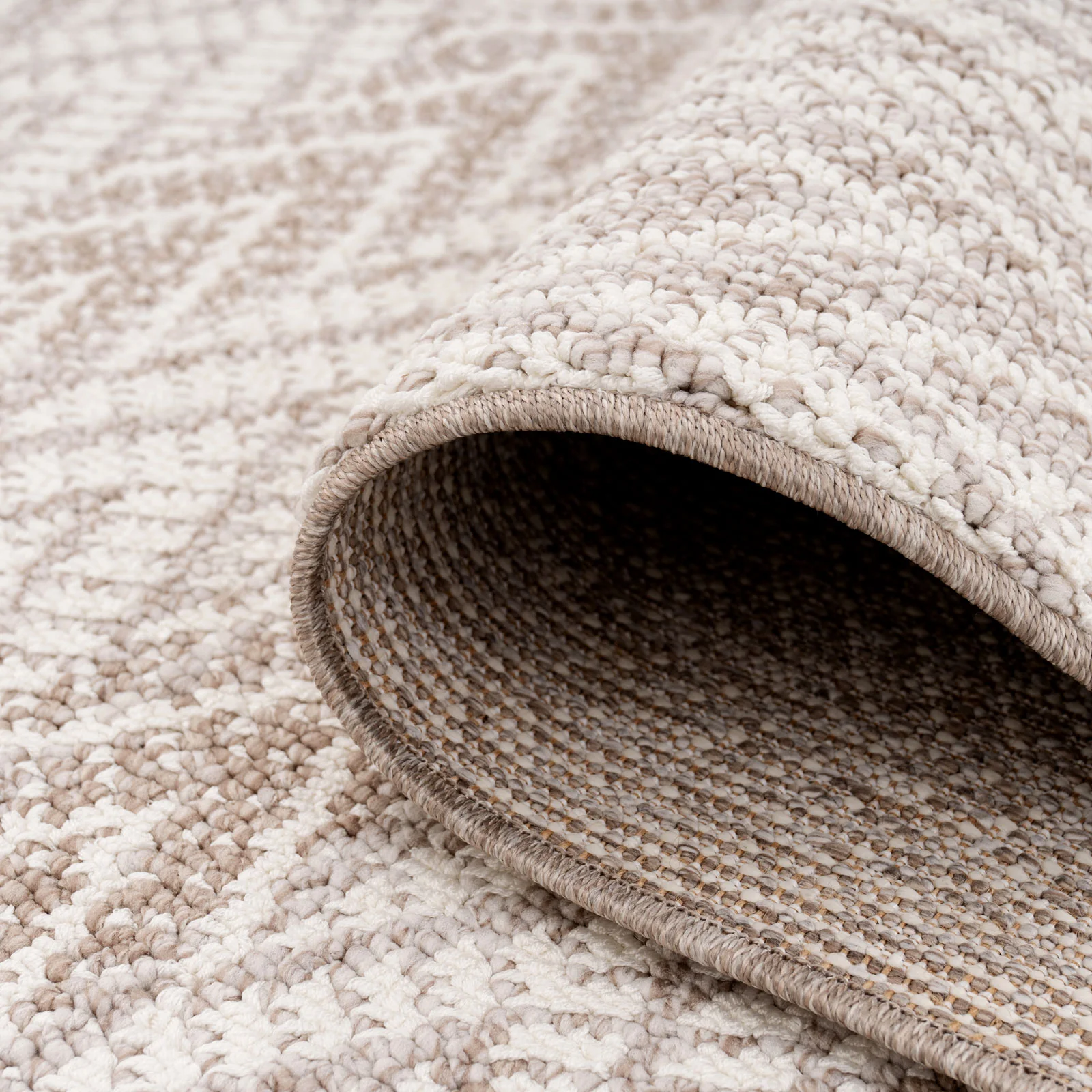 Grey Herringbone Area Rug - Noa - Image 8