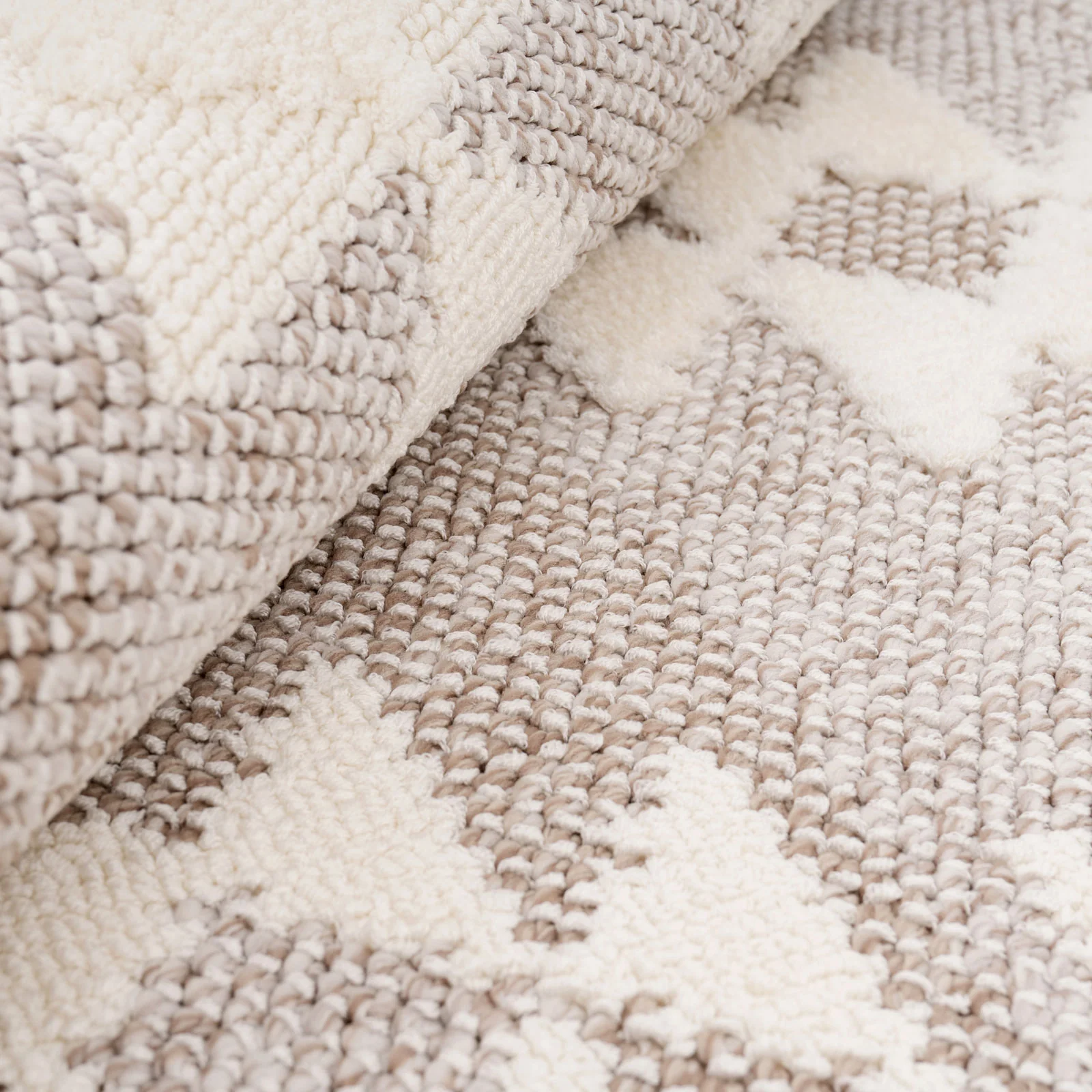 Grey Scandi Tribal Motif Rug - Bea - Image 8