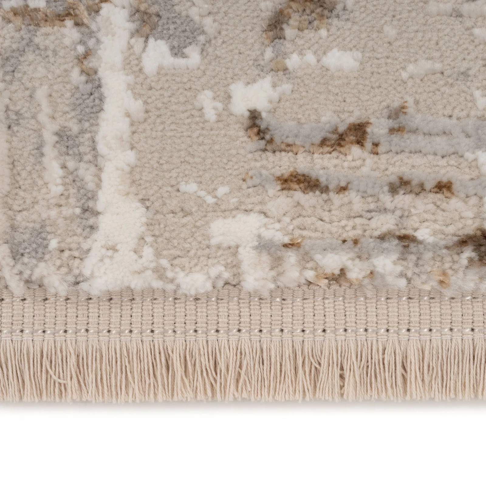 Lustre Gold Woven Print Rug - Eetu - Image 5