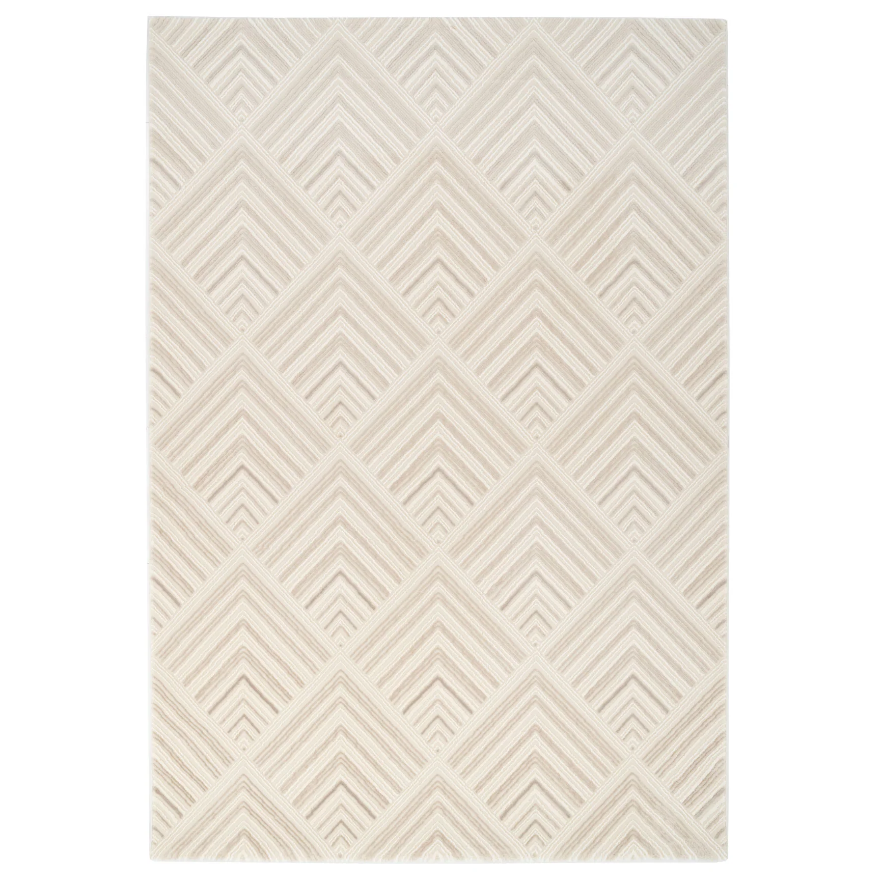 Luxury Art Deco Grey Rug - Rise
