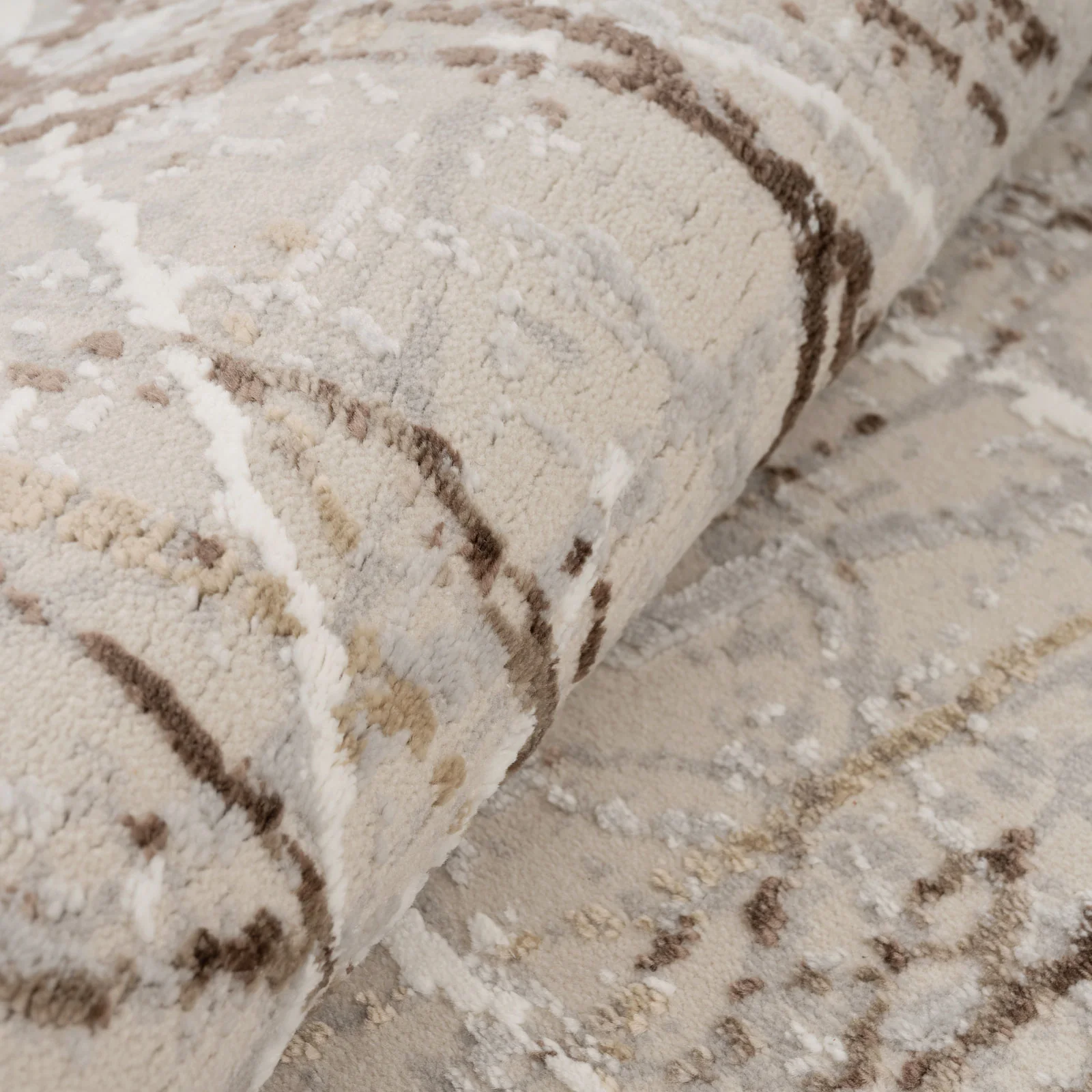 Marble Effect Lustre Rug - Ori - Image 6
