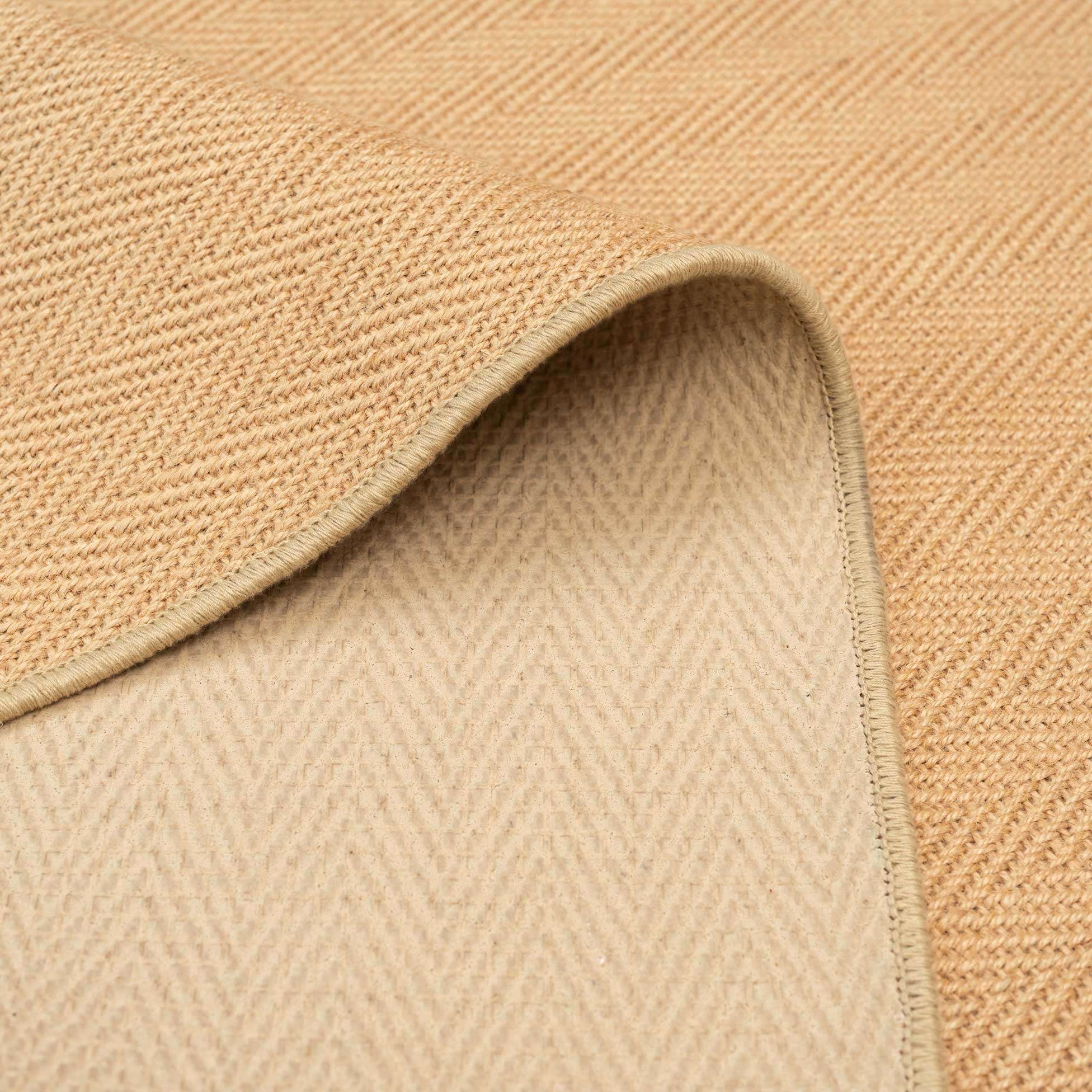 Natural Border Rustic Jute Area Rug - Image 5