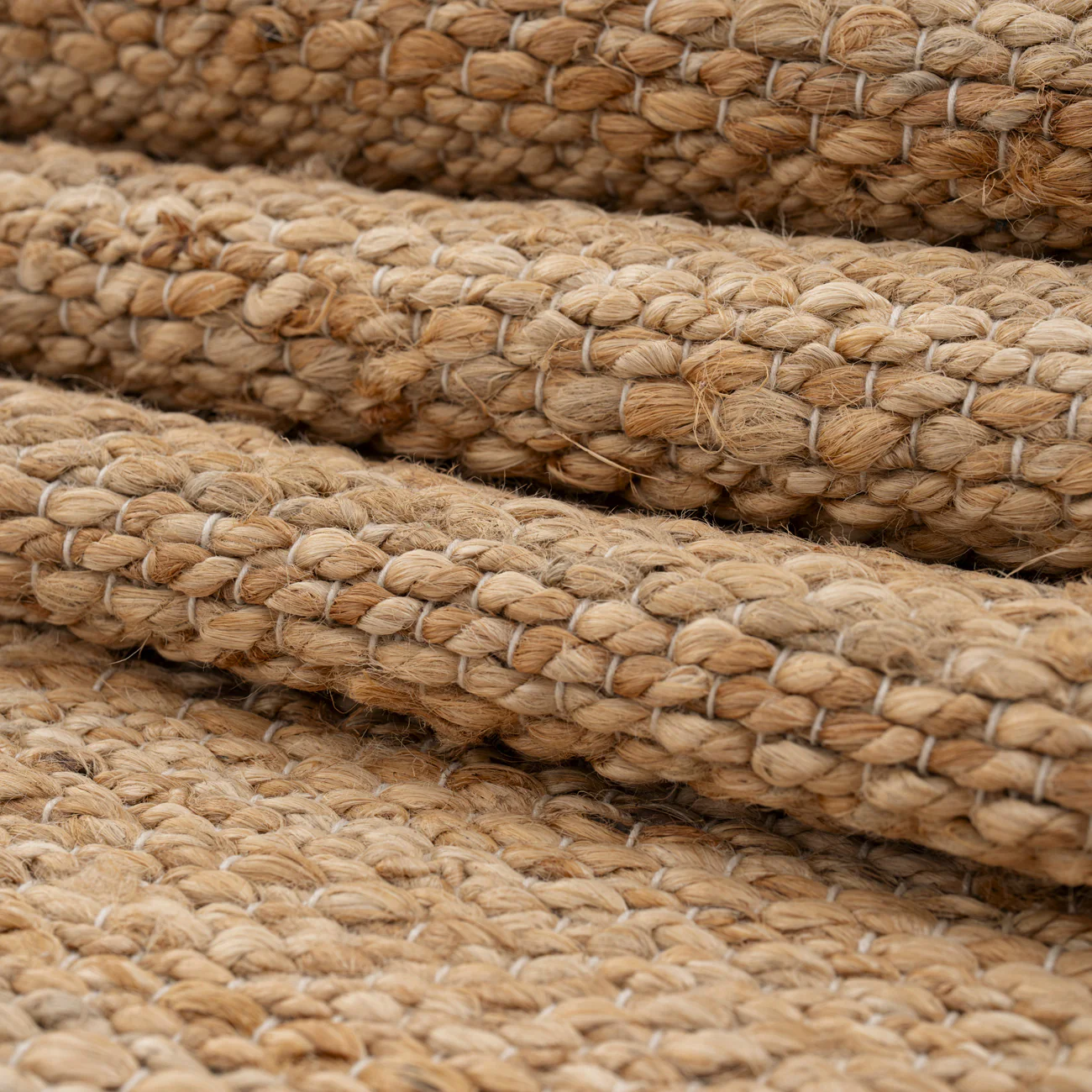 Natural Handwoven Brown Jute Framed Rug - Oakley - Image 10