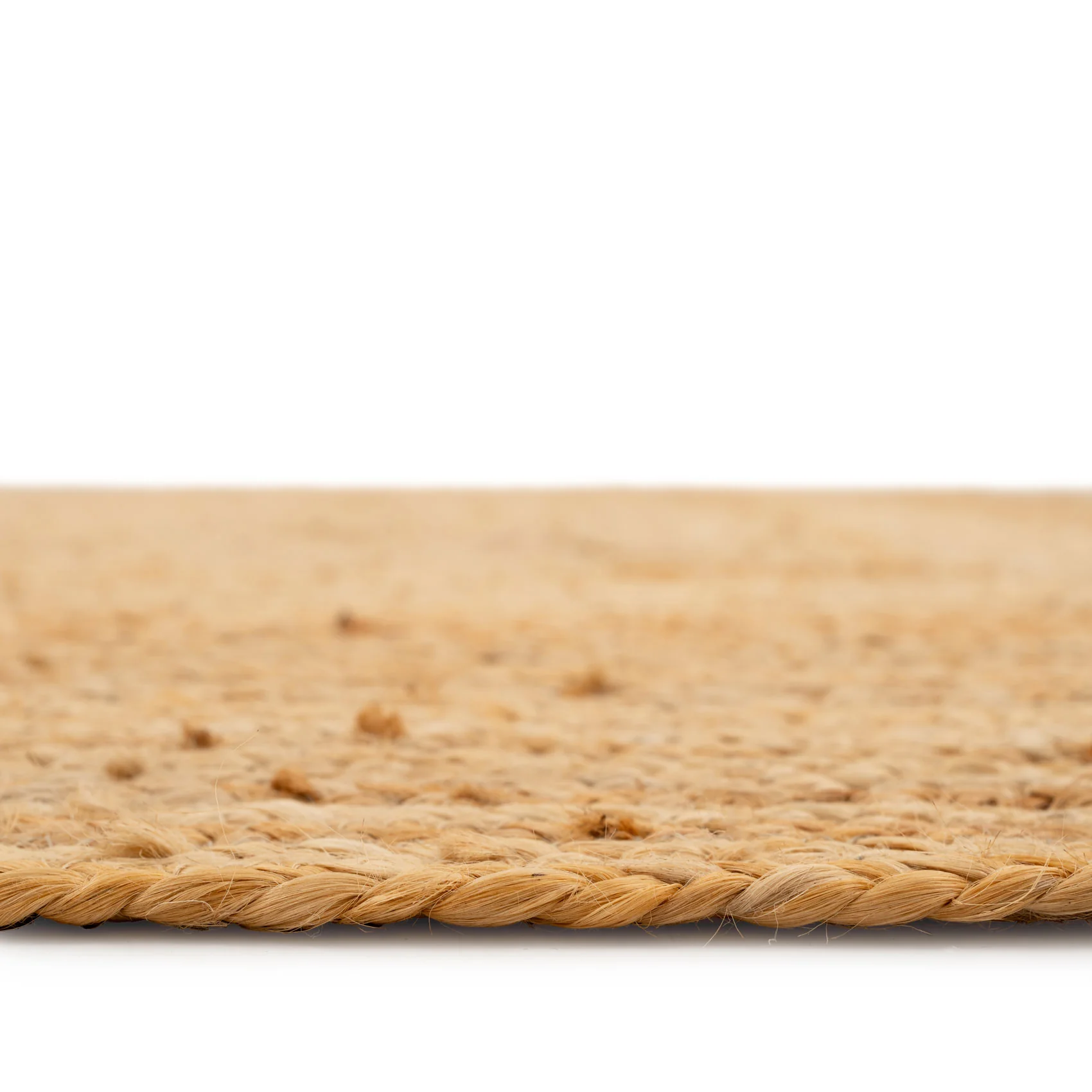 Natural Rustic Braided Jute Rug - Althea - Image 8