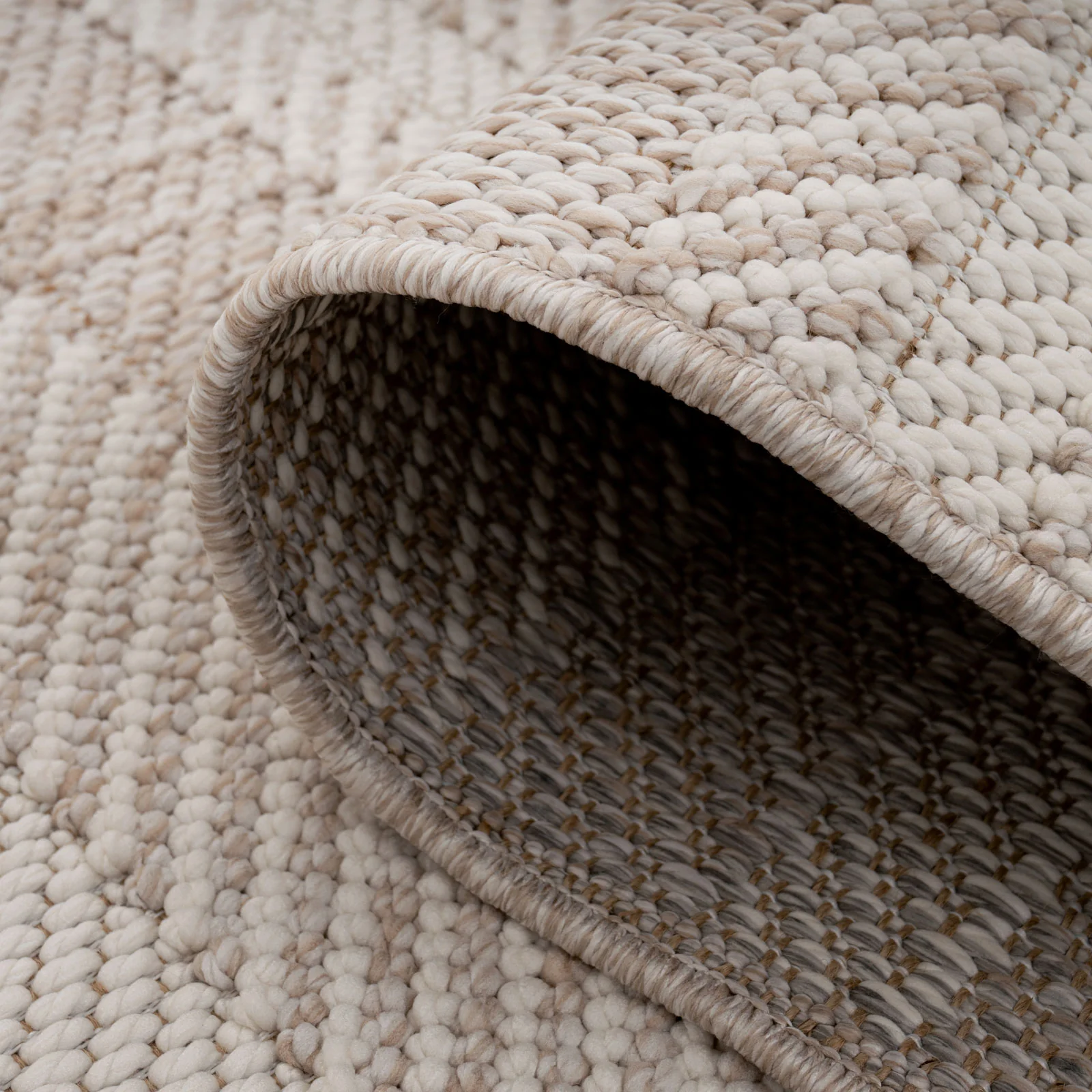 Natural Striped Area Rug - Harper - Image 7