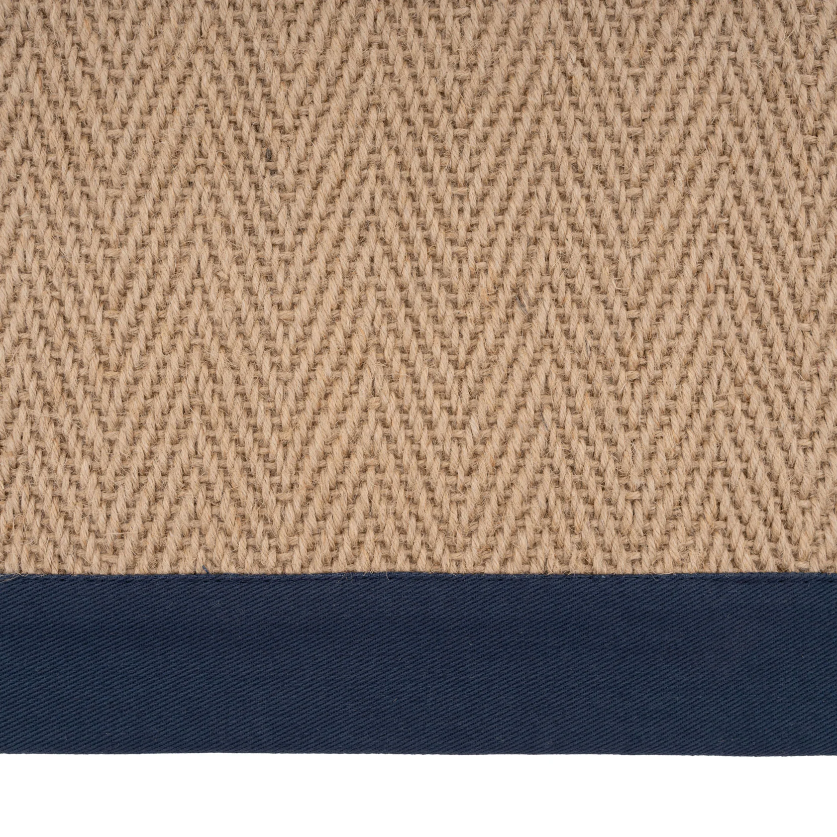 Navy Border Jute Rug - Juliette Navy - Image 7