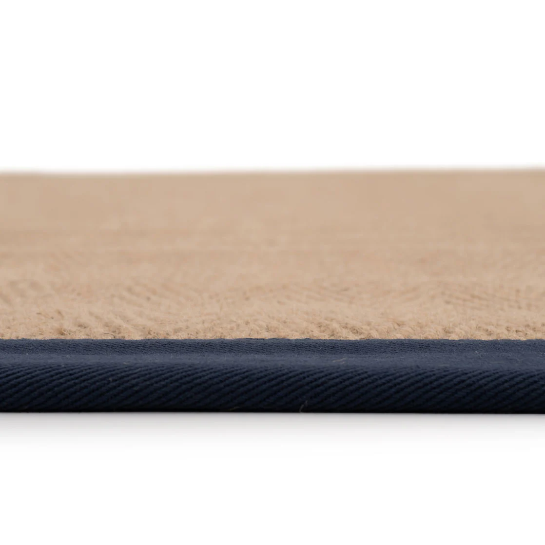 Navy Border Jute Rug - Juliette Navy - Image 8