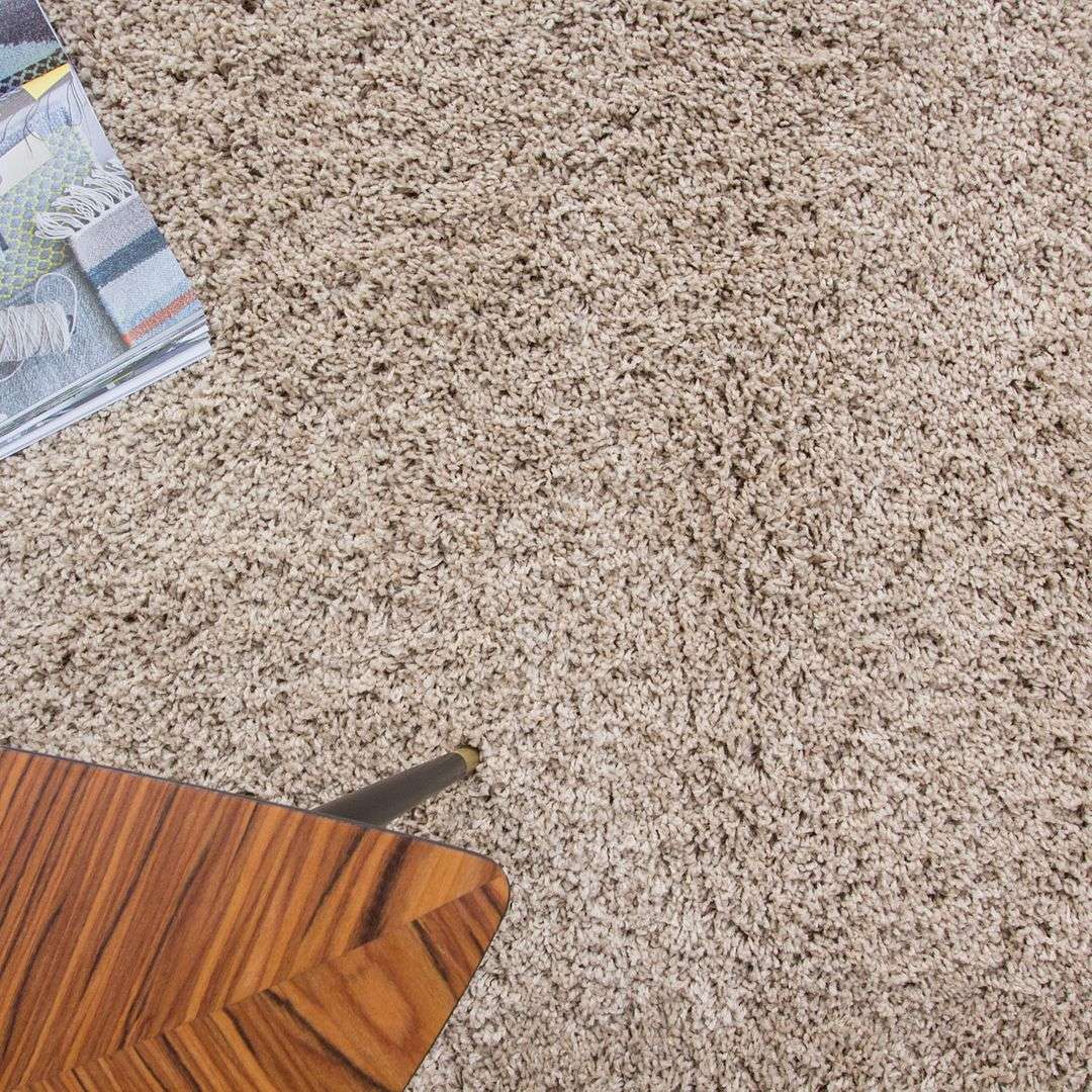 Oatmeal Shaggy Rug - Image 3