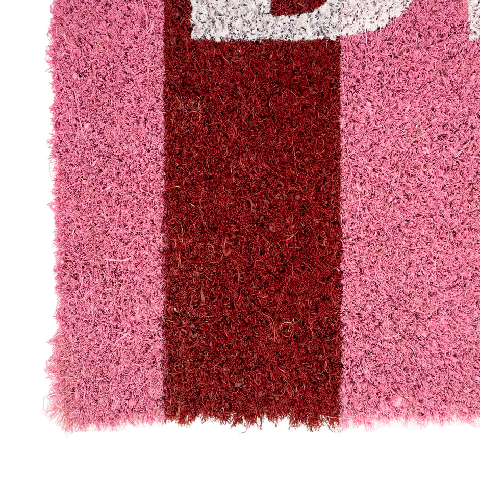 Pink Bright Coir Doormat - Image 4