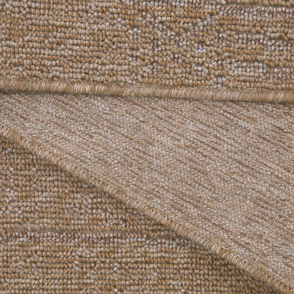 Plain Jute Brown Outdoor Rug - Saule - Image 12