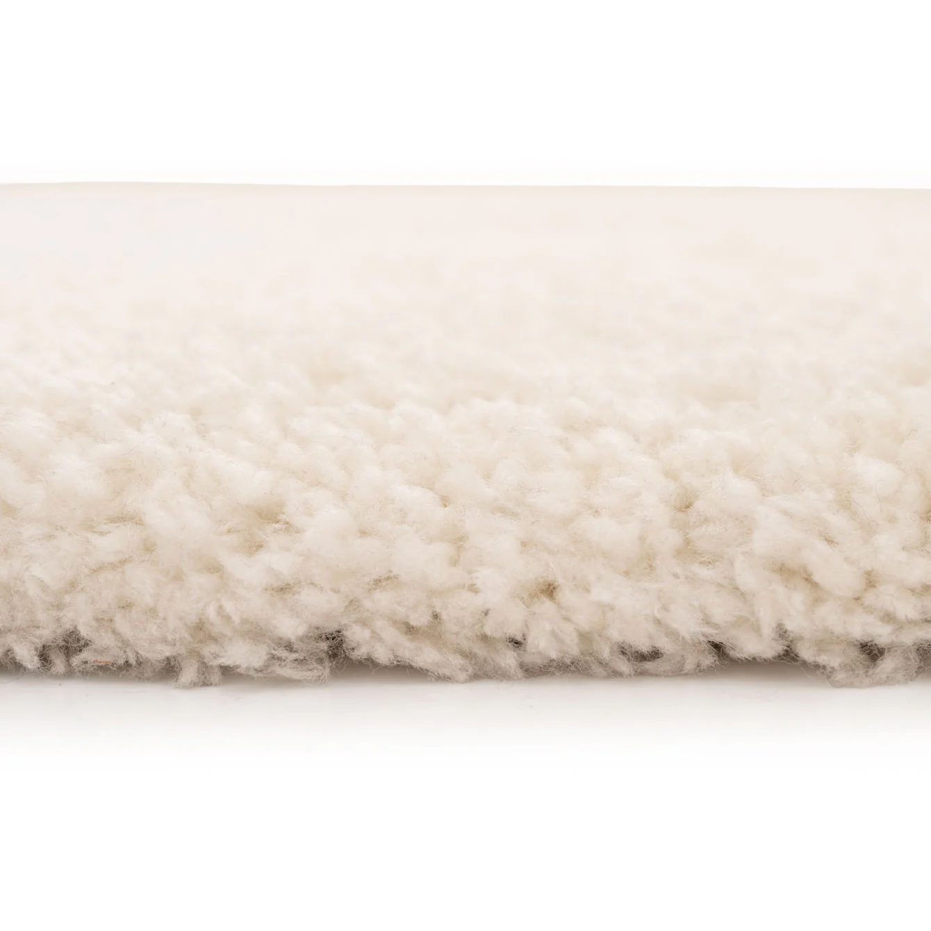 Premium Cream Shaggy Runner Rug - Lace - Image 7