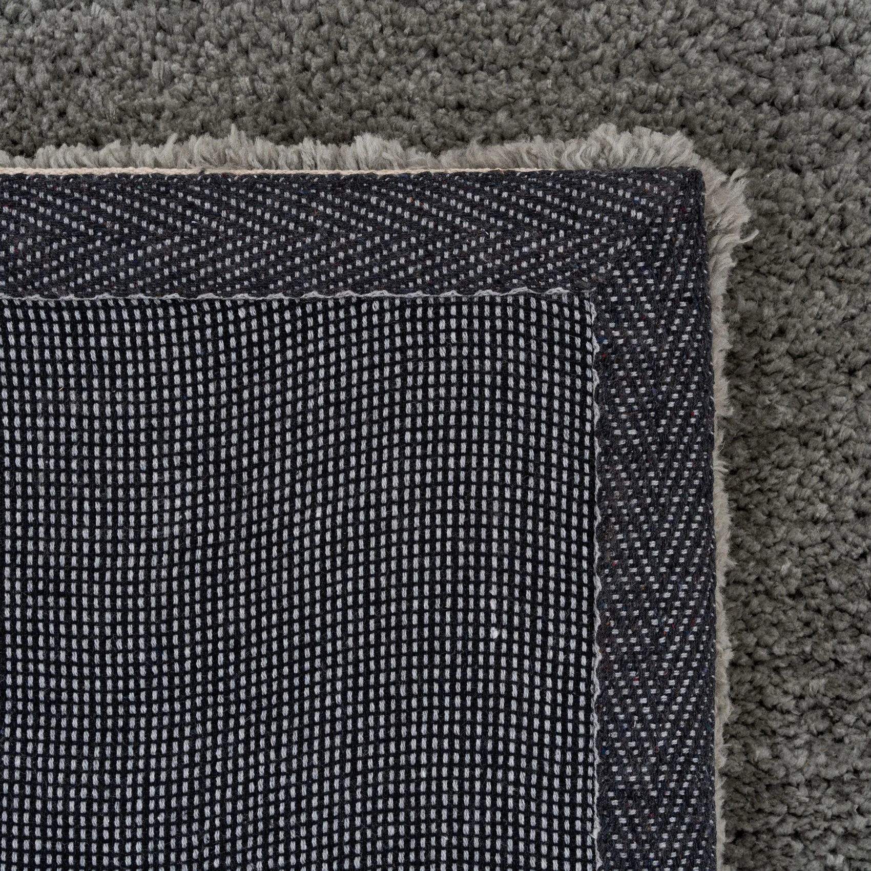 Premium Grey Shaggy Runner Rug - Dove - Image 6