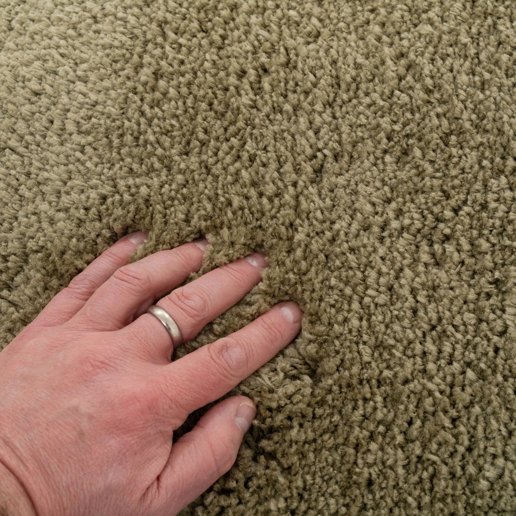 Premium Sage Green Shaggy Runner Rug - Sage - Image 8