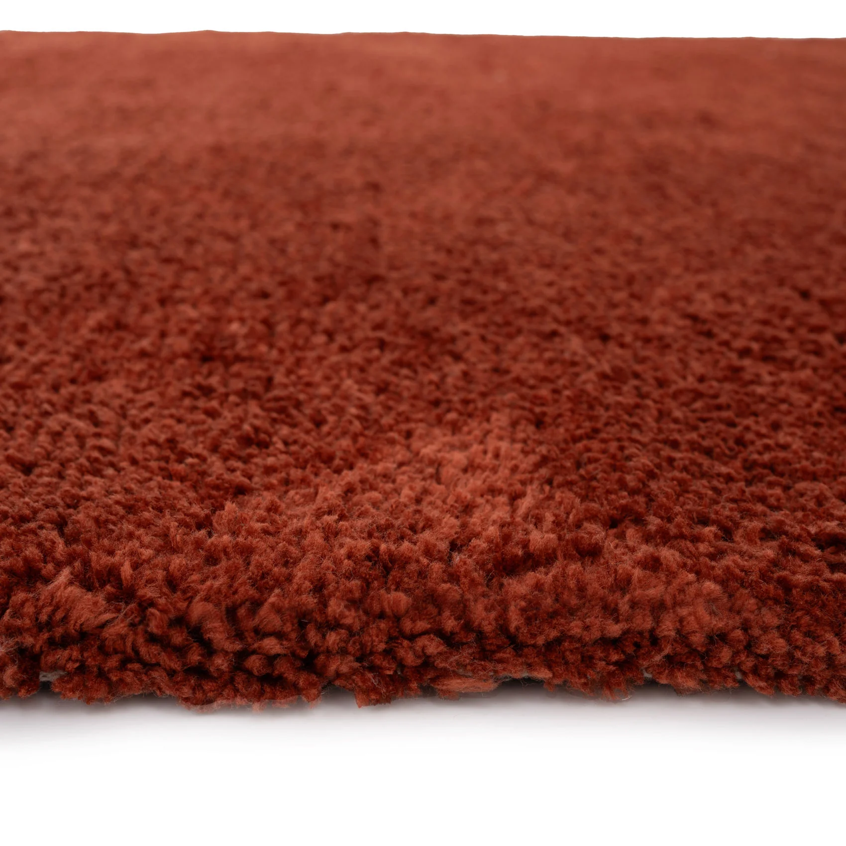 Premium Terracotta Shaggy Rug - Sienna - Image 13