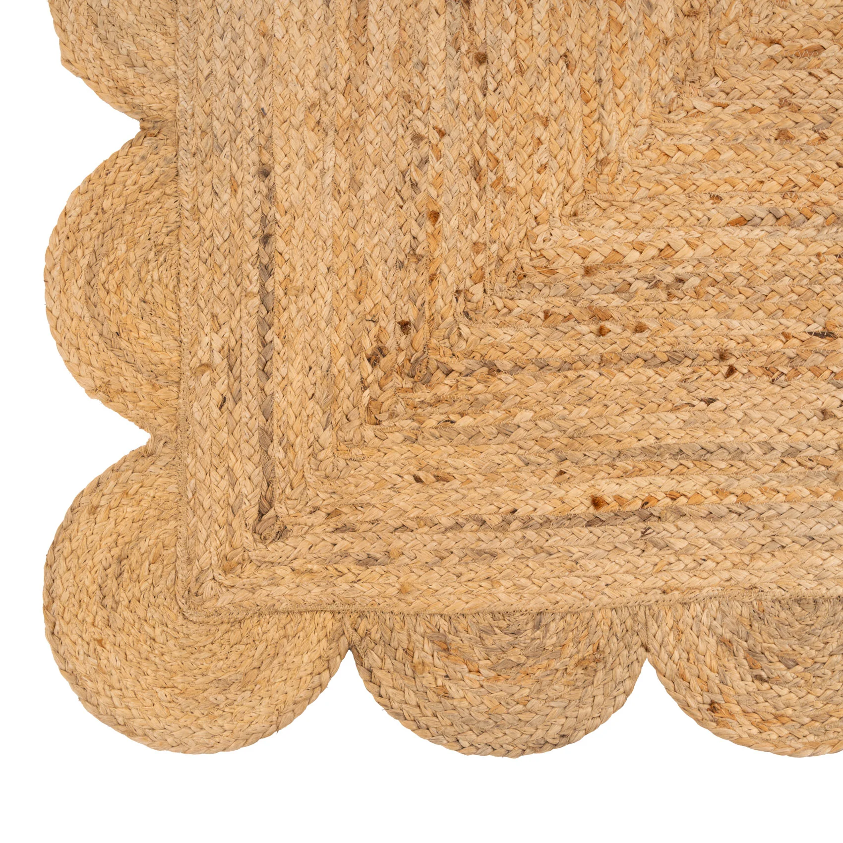 Rounded Edge Jute Runner Rug - Casper - Image 4