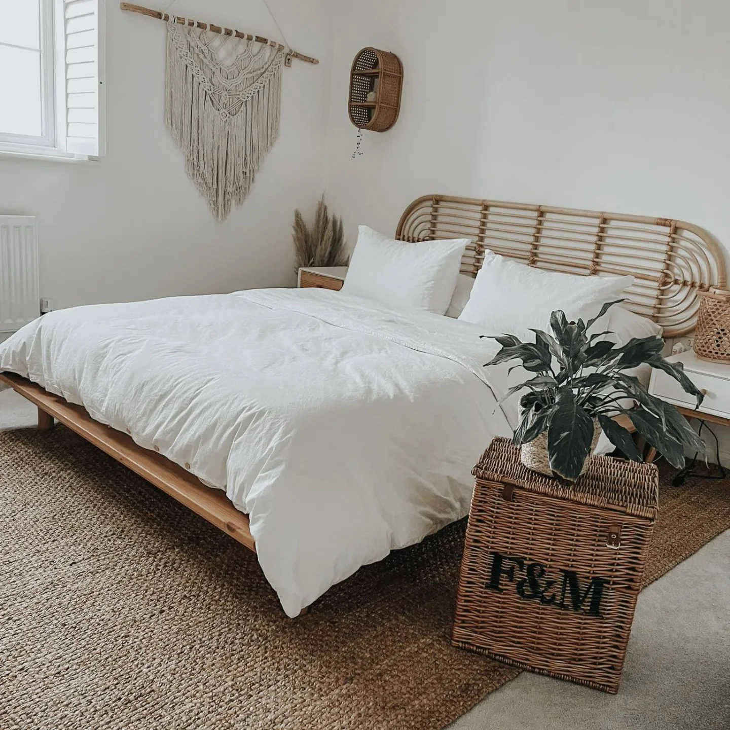 Rustic Jute Sisal Brown Natural Area Rugs - Boucle - Image 4