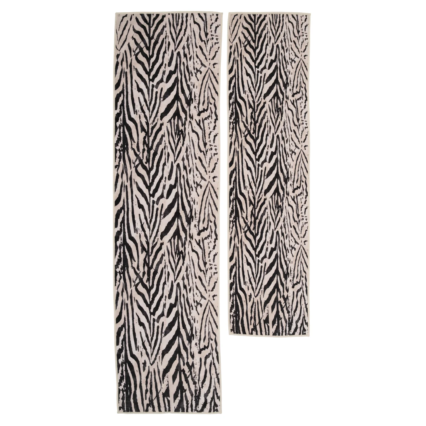 Soft Washable Black Zebra Print Rug - Ida - Image 11