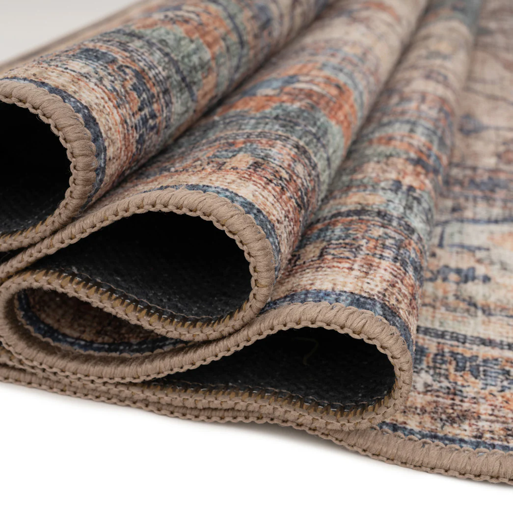 Soft Washable Blue Regency Runner - Dorothea - Image 6