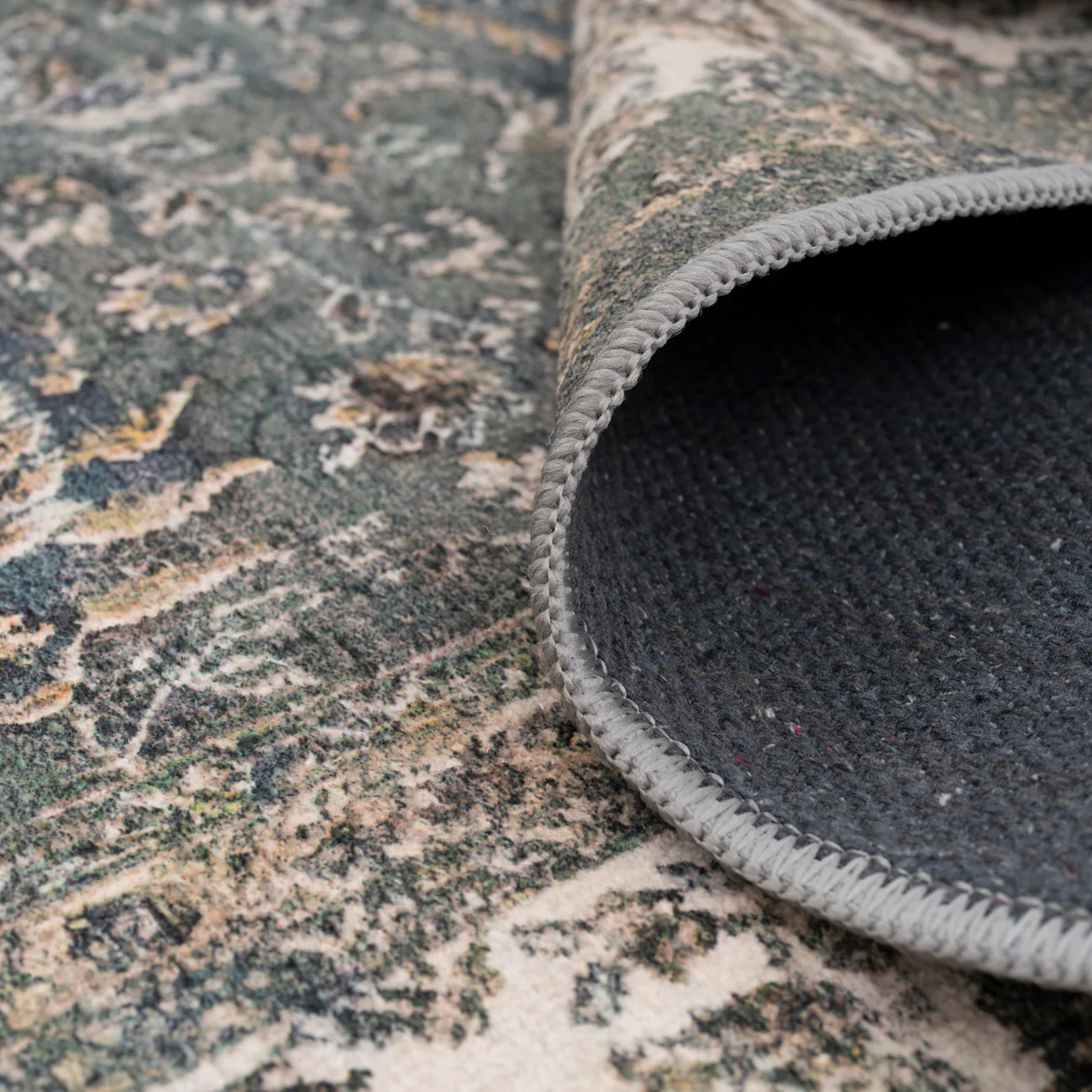 Soft Washable Classic Green Runner - Maude - Image 5