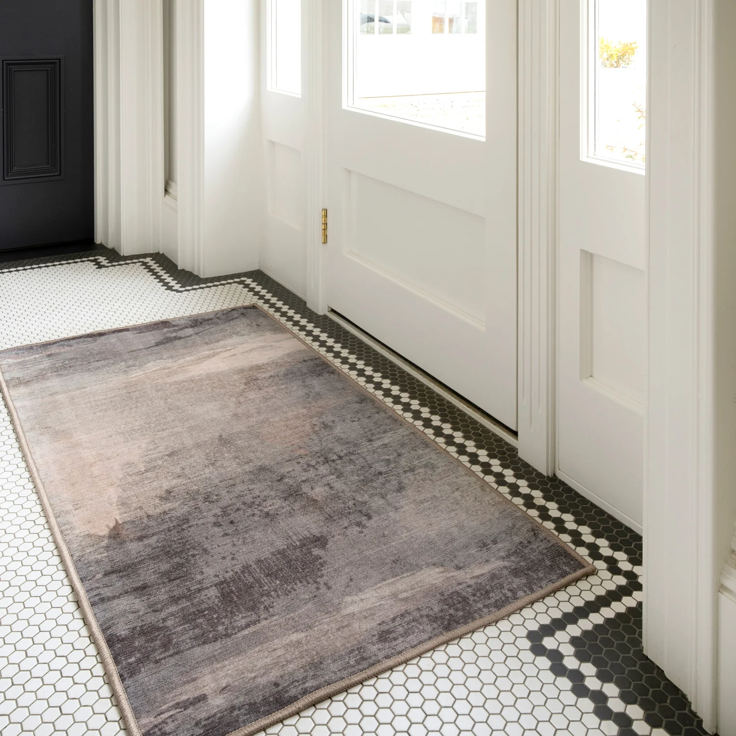 Soft Washable Indoor Mat - Dara