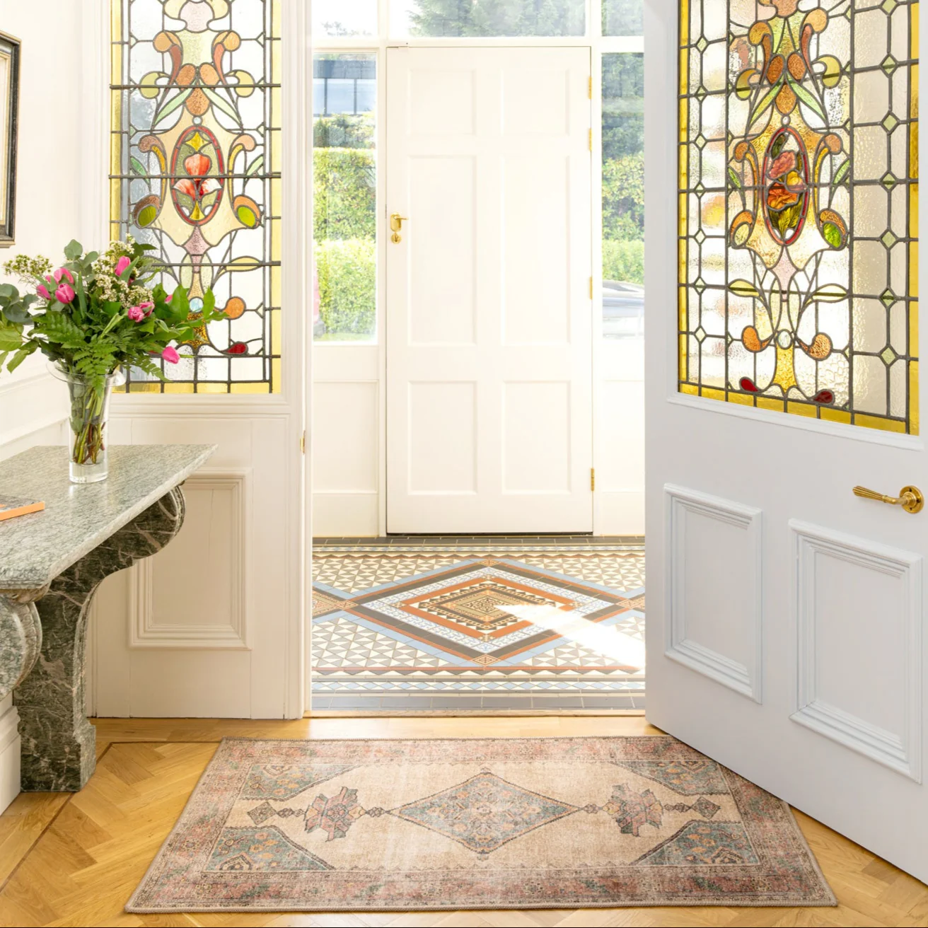 Soft Washable Moroccan Doormat - Coralie - Image 2