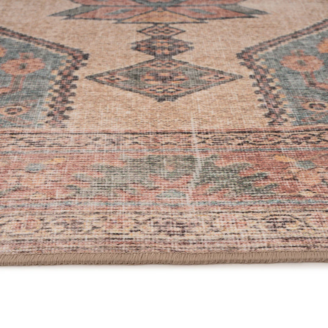 Soft Washable Multicolour Moroccan Runner - Coralie - Image 7