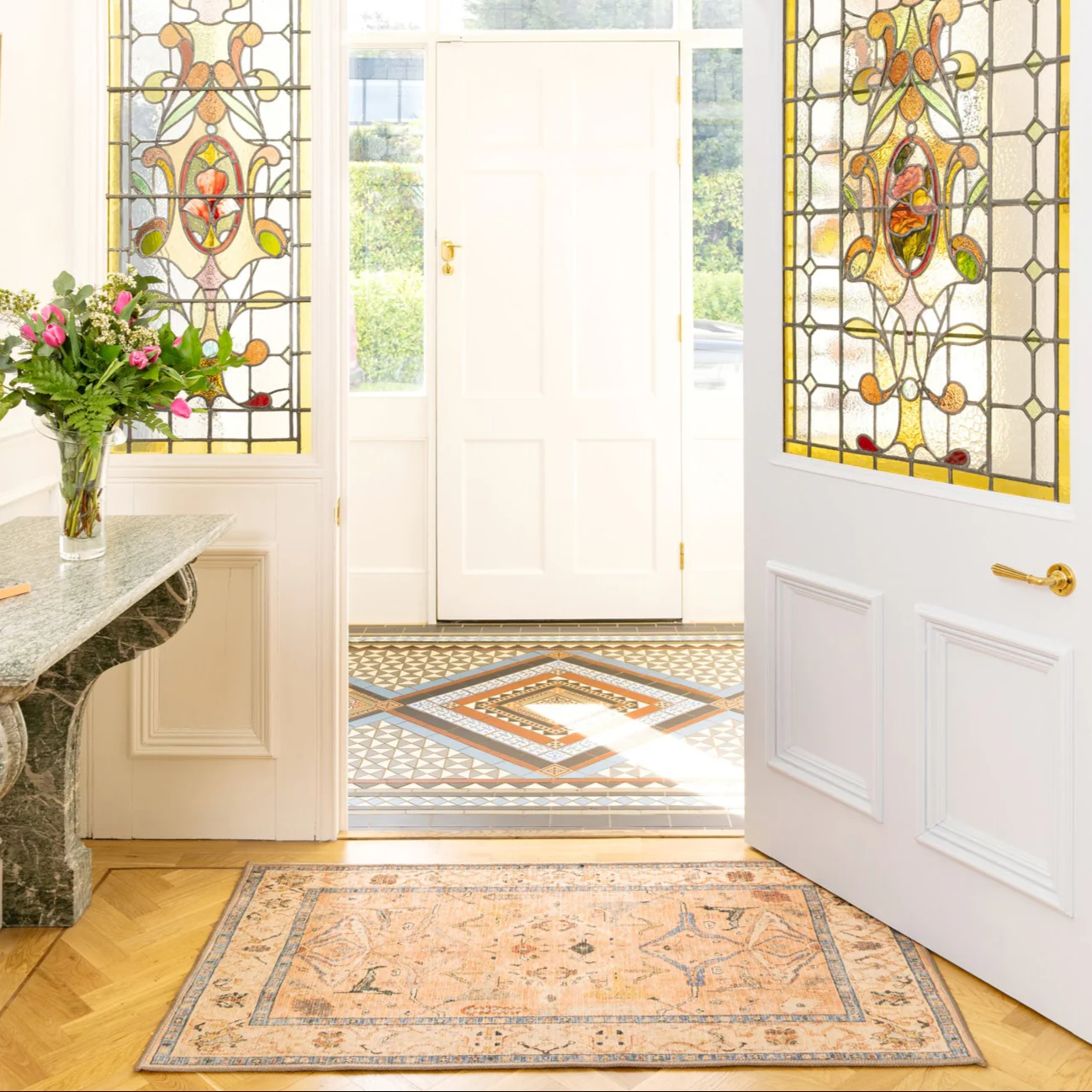 Soft Washable Vintage Doormat - Amelia - Image 2