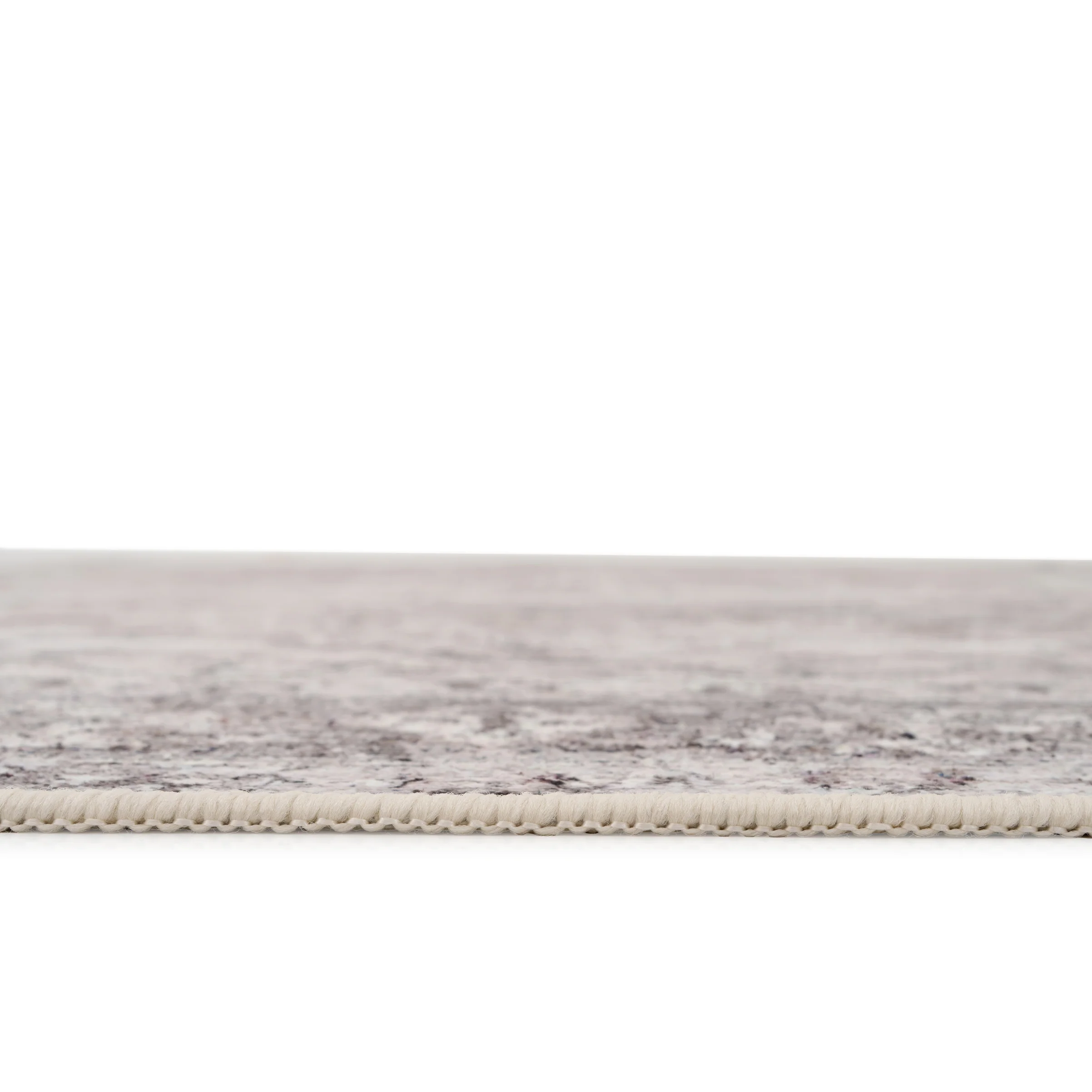 Soft Washable Vintage Greige Runner - Elsie - Image 7