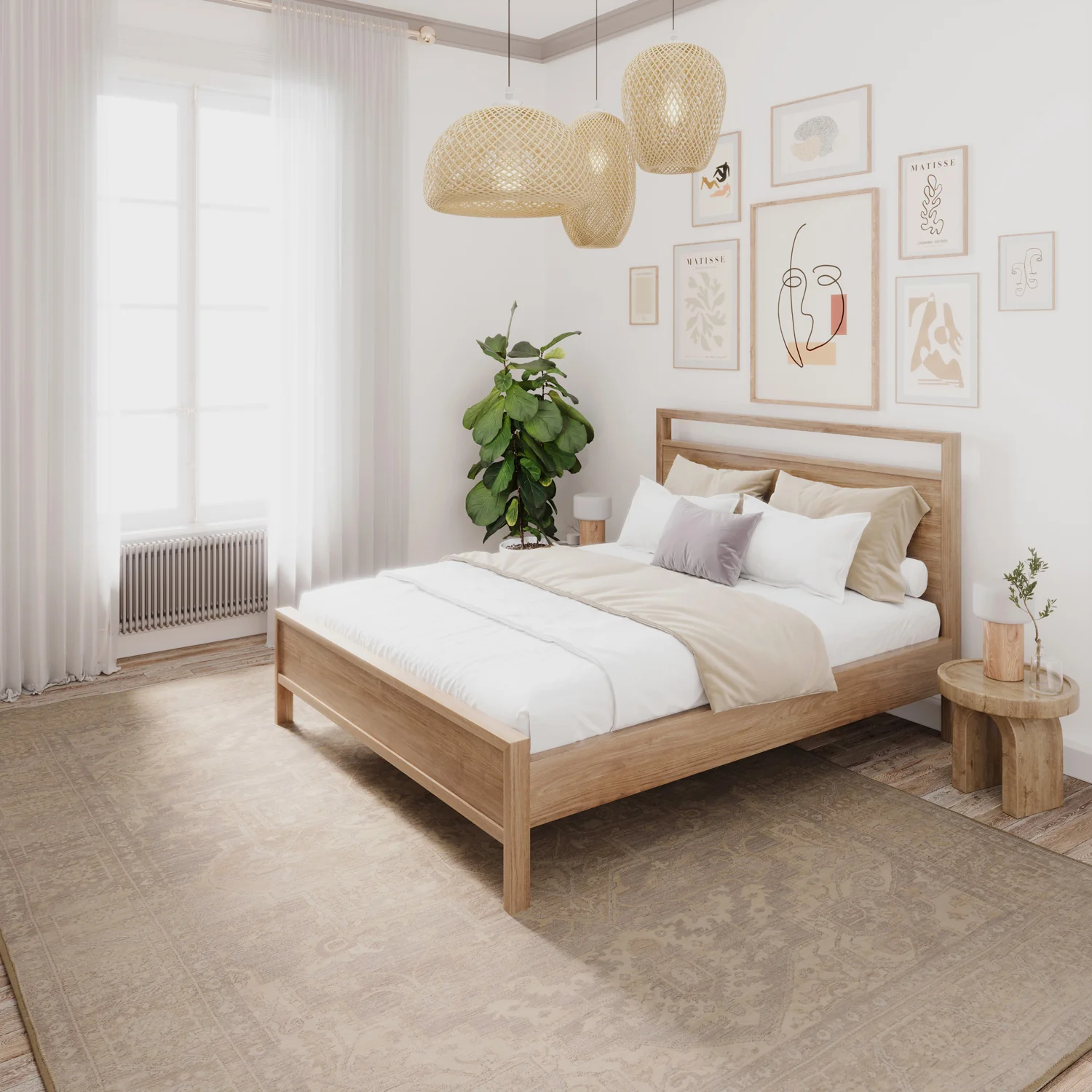 Soft Washable Vintage Beige Rug - Mariana - Image 6