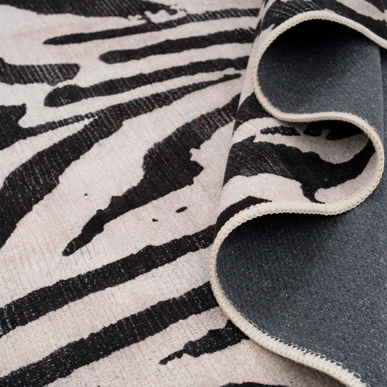 Soft Washable Zebra Indoor Mat - Ida - Image 4