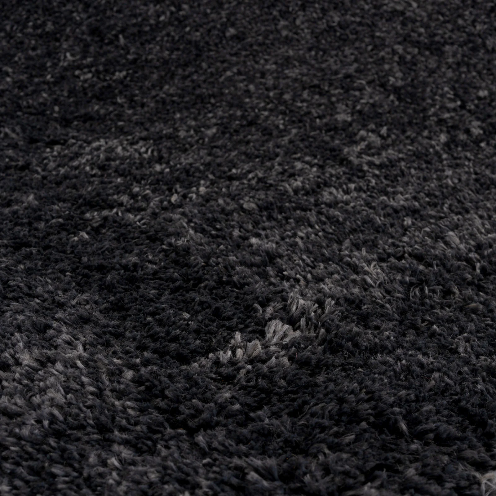 Soft Everyday Charcoal Shaggy Rug - Image 6