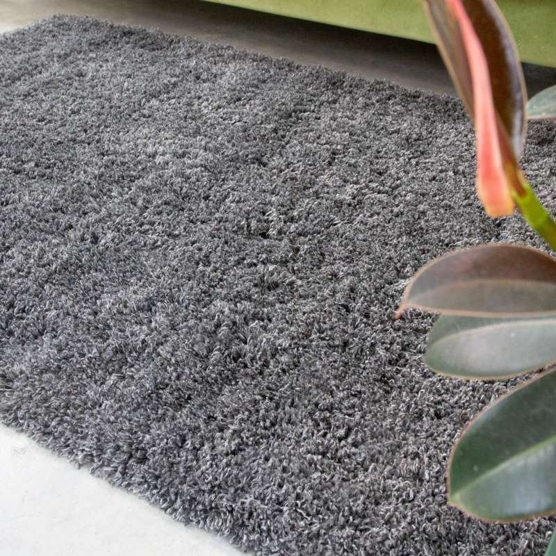 Soft Everyday Grey Shaggy Rug - Image 3