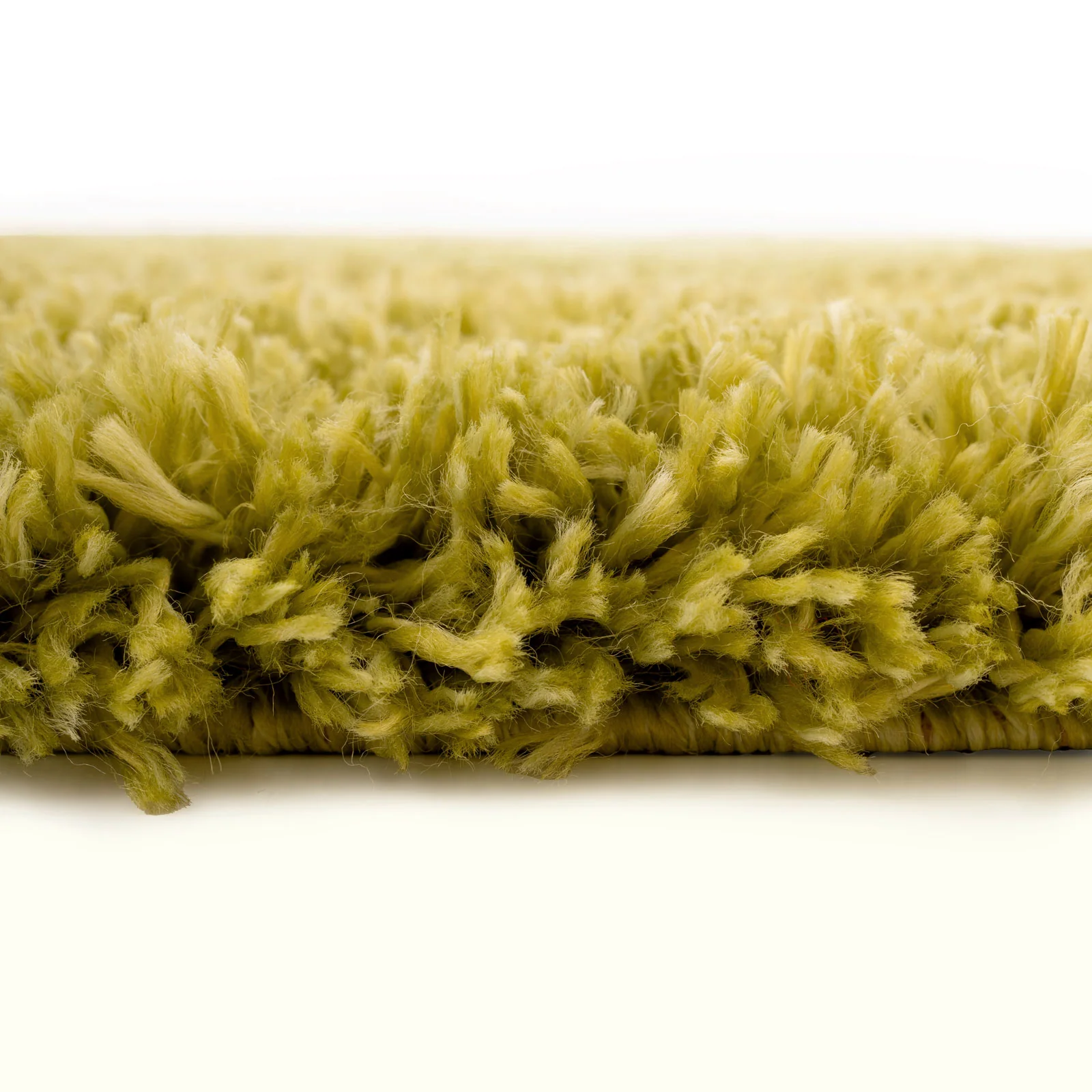Soft Everyday Moss Green Shaggy Rug - Image 6